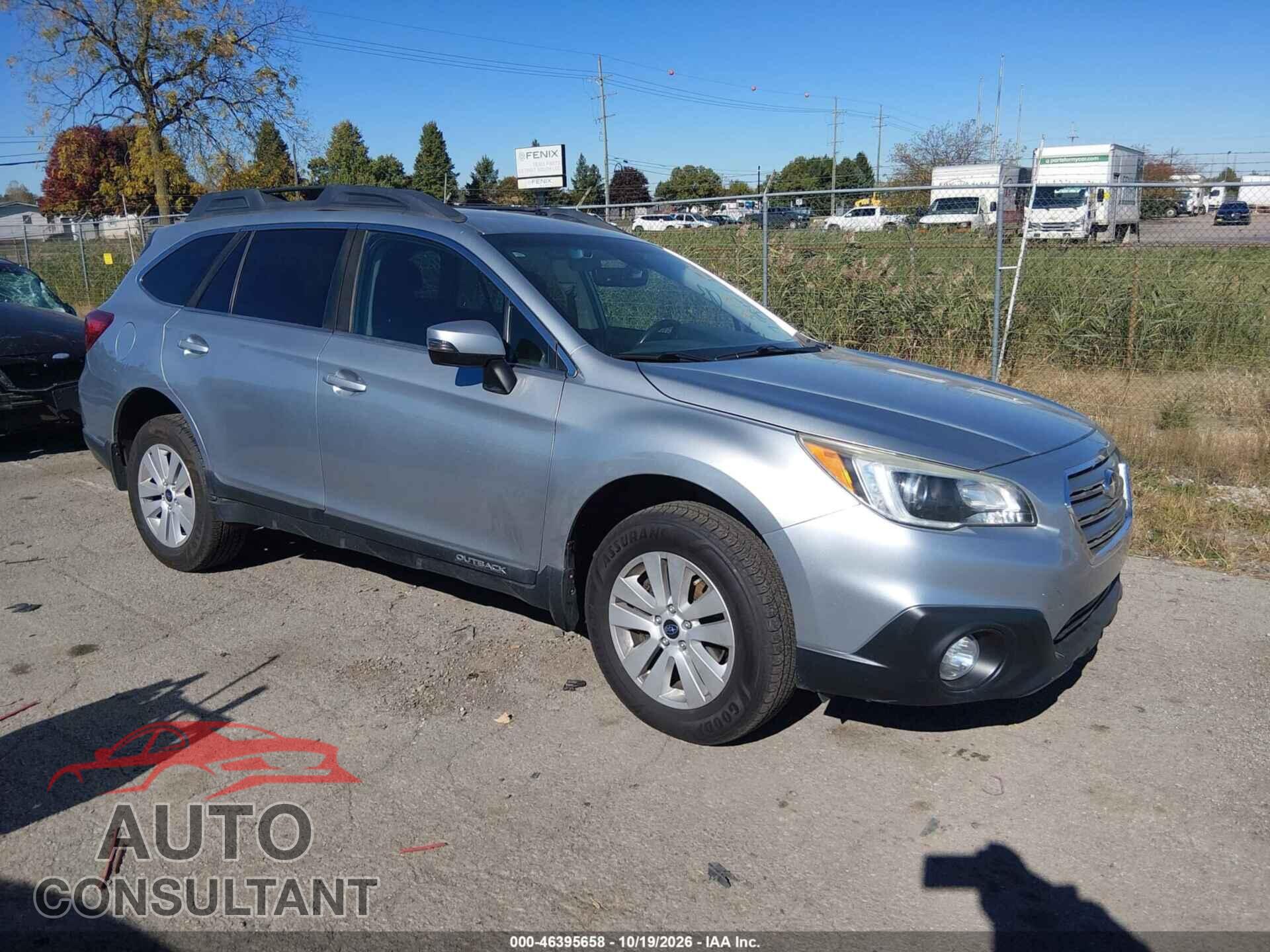 SUBARU OUTBACK 2017 - 4S4BSAHC7H3305718