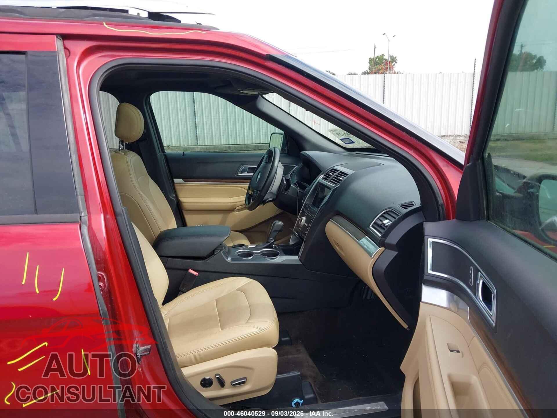 FORD EXPLORER 2017 - 1FM5K7F80HGA98807