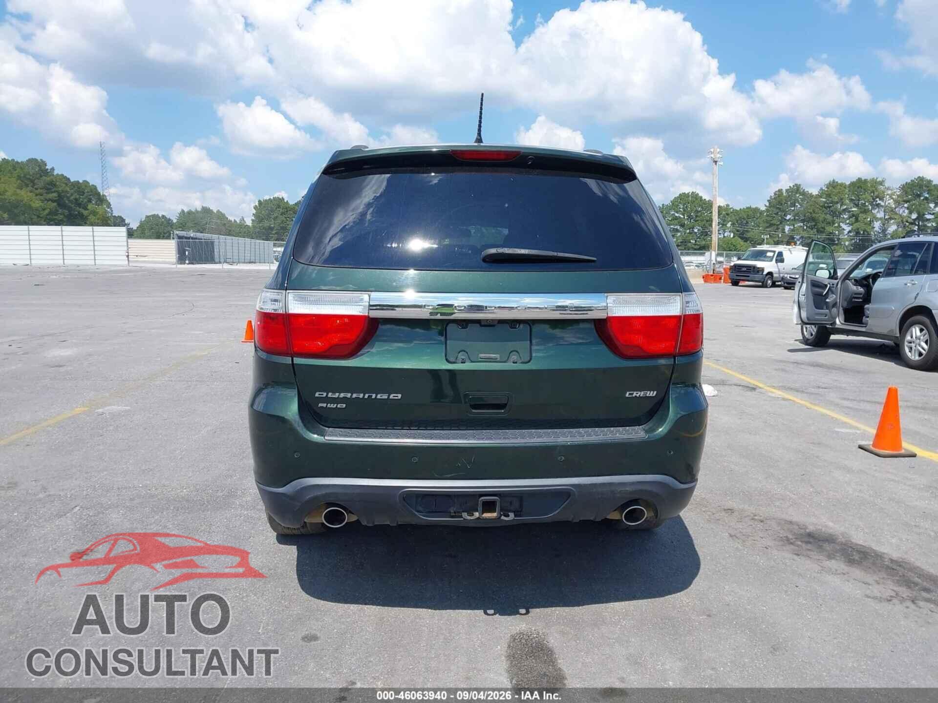 DODGE DURANGO 2011 - 1D4SE4GT0BC594224