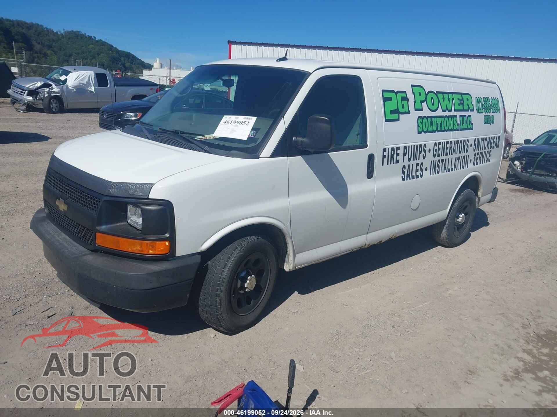 CHEVROLET EXPRESS 2013 - 1GCSGAFX2D1188003