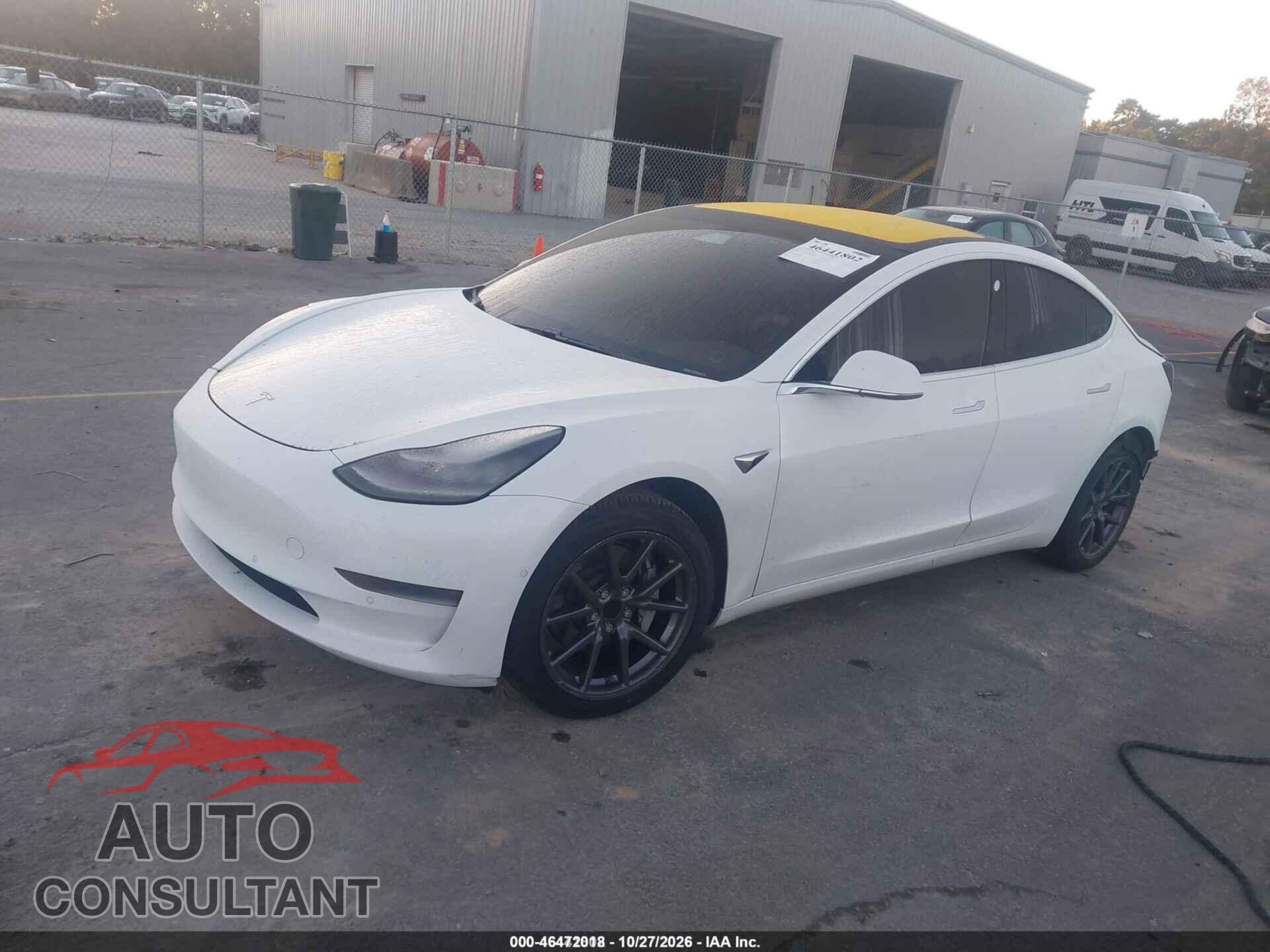 TESLA MODEL 3 2018 - 5YJ3E1EA9JF057578
