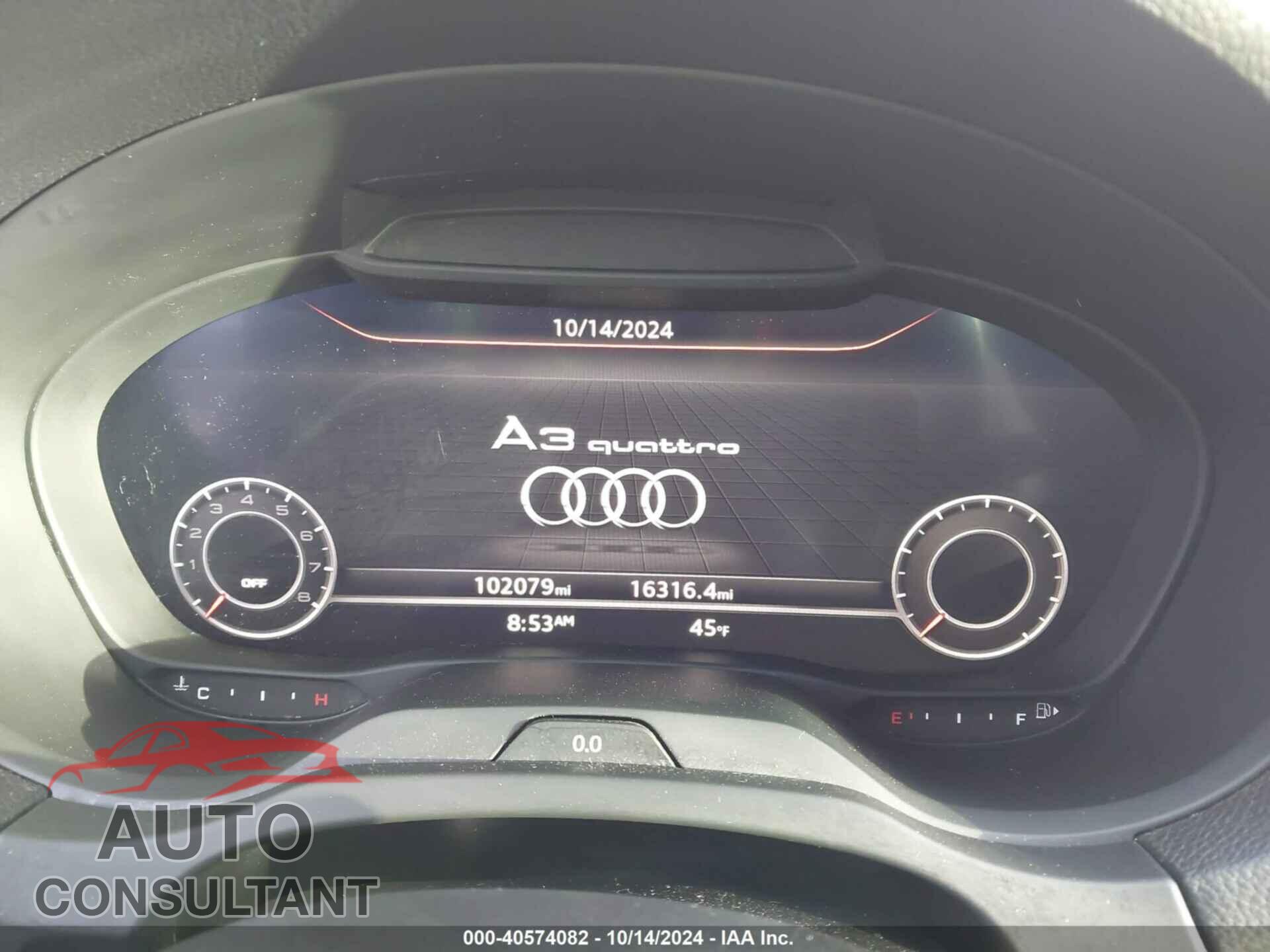 AUDI A3 2017 - WAUJ8GFF2H1030461