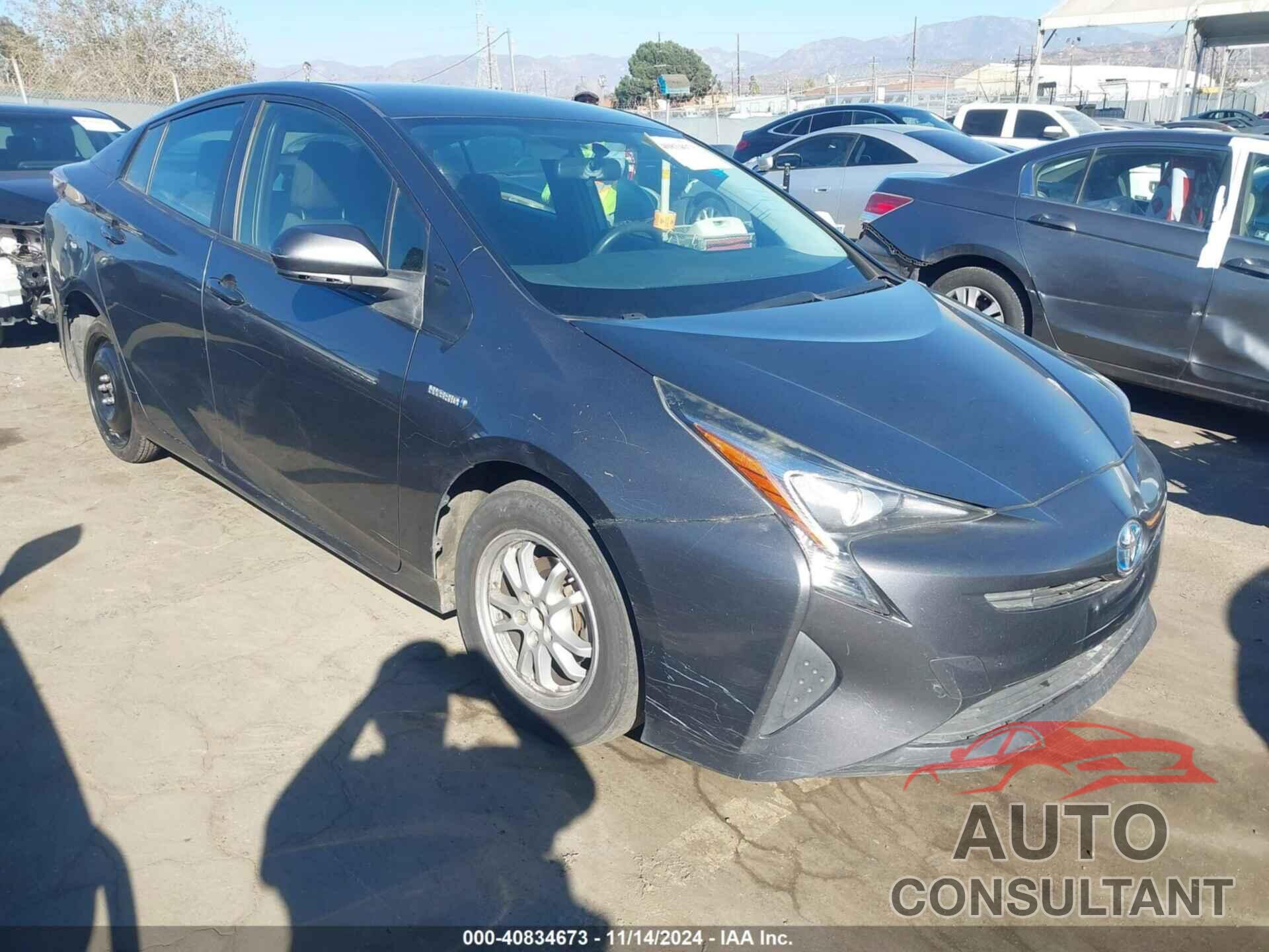 TOYOTA PRIUS 2016 - JTDKBRFU6G3013278