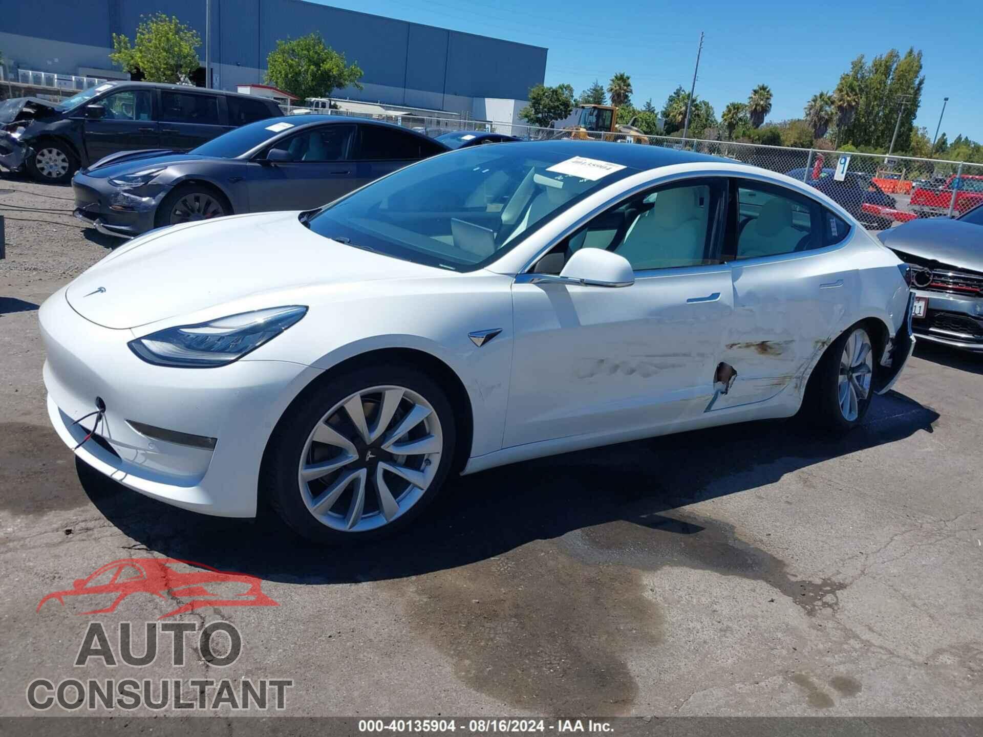 TESLA MODEL 3 2019 - 5YJ3E1EA1KF332927