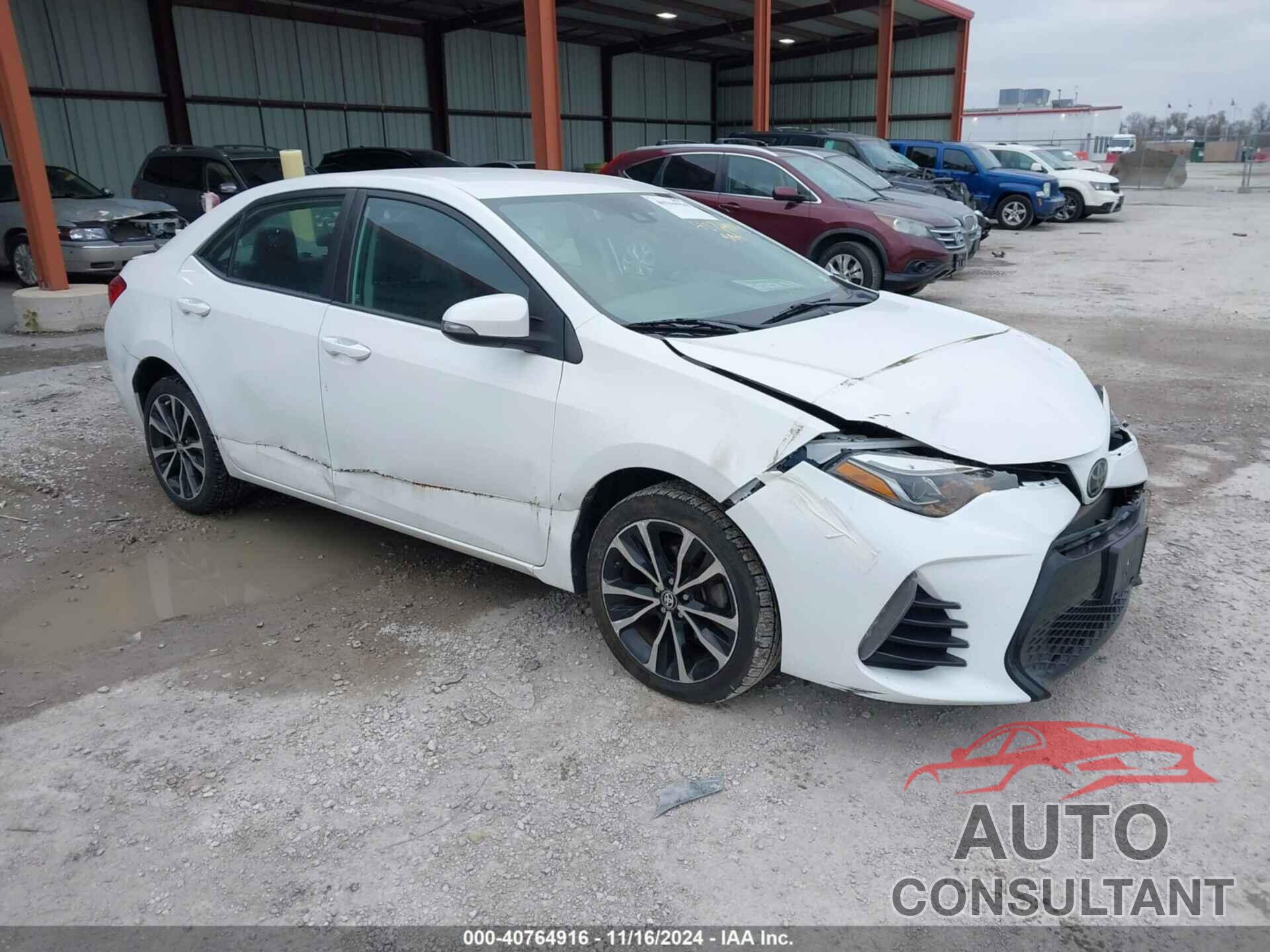 TOYOTA COROLLA 2017 - 5YFBURHE6HP688380