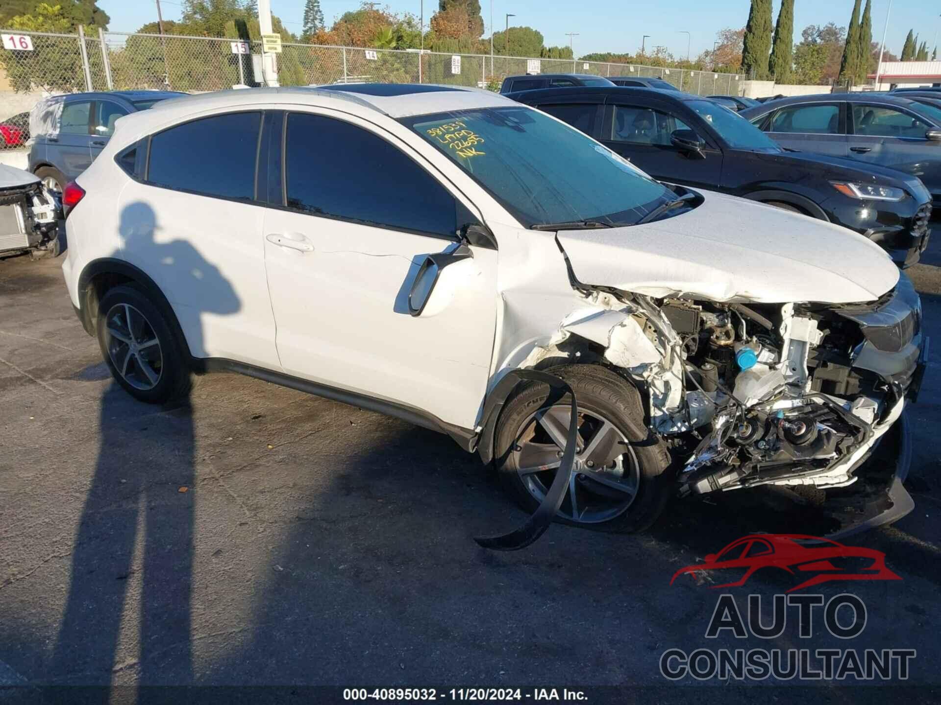 HONDA HR-V 2022 - 3CZRU5H51NM737988