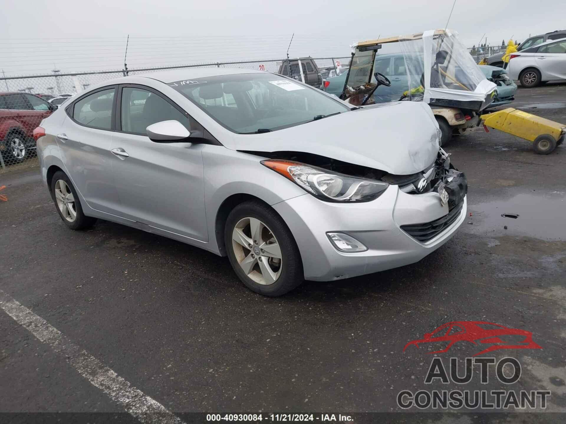 HYUNDAI ELANTRA 2013 - KMHDH4AE9DU985968