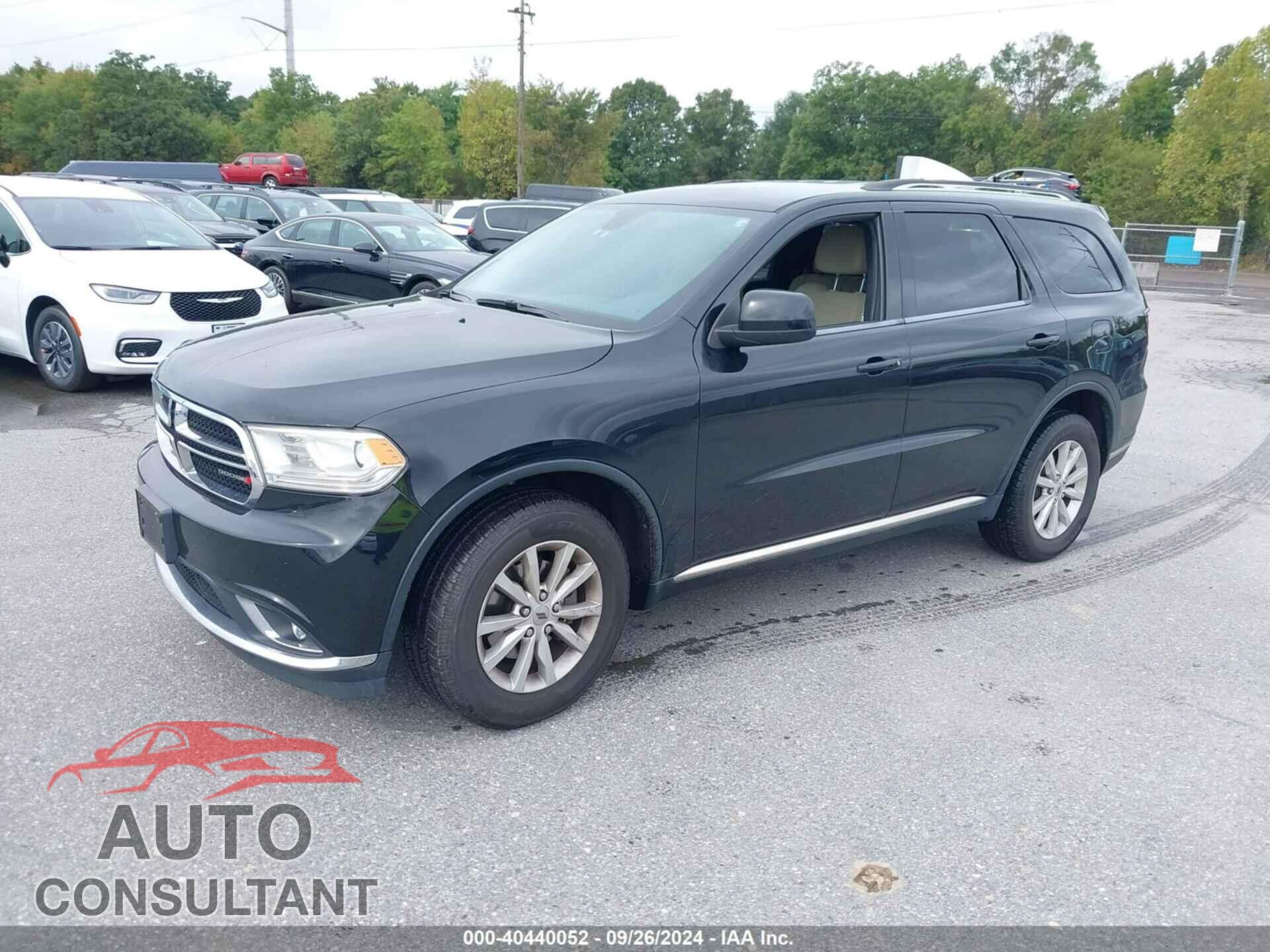 DODGE DURANGO 2019 - 1C4RDJAG3KC744481