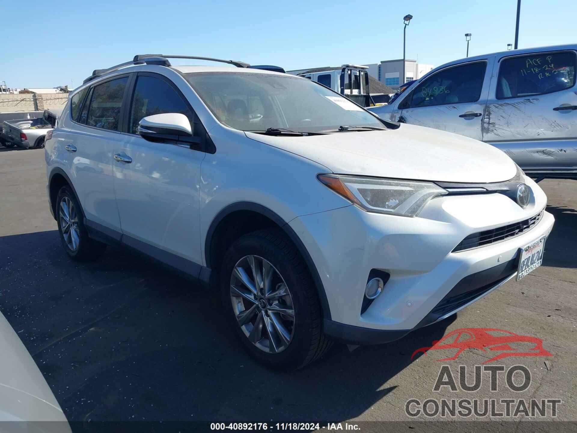 TOYOTA RAV4 2018 - 2T3YFREV2JW477195