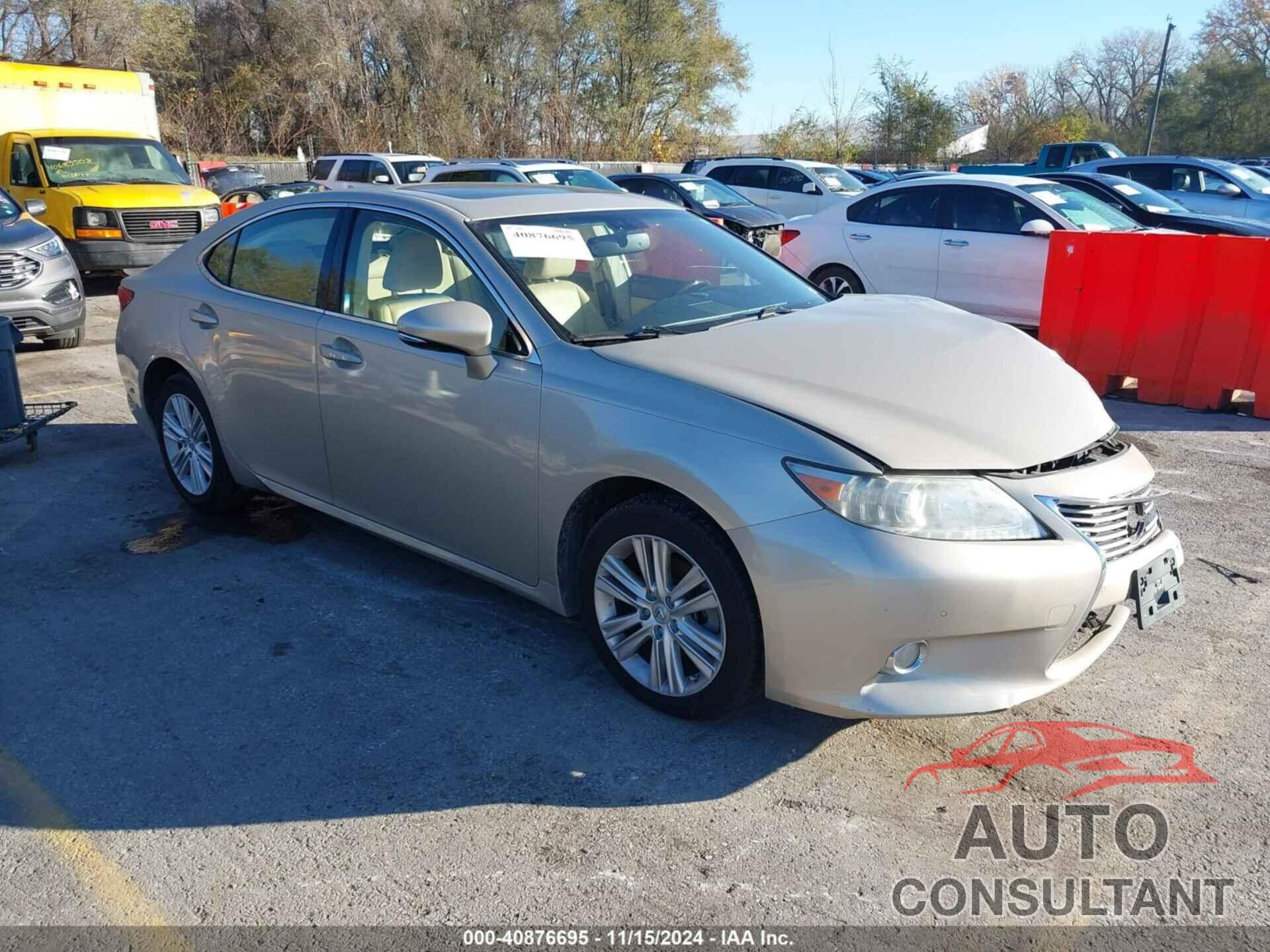 LEXUS ES 350 2013 - JTHBK1GG1D2074841