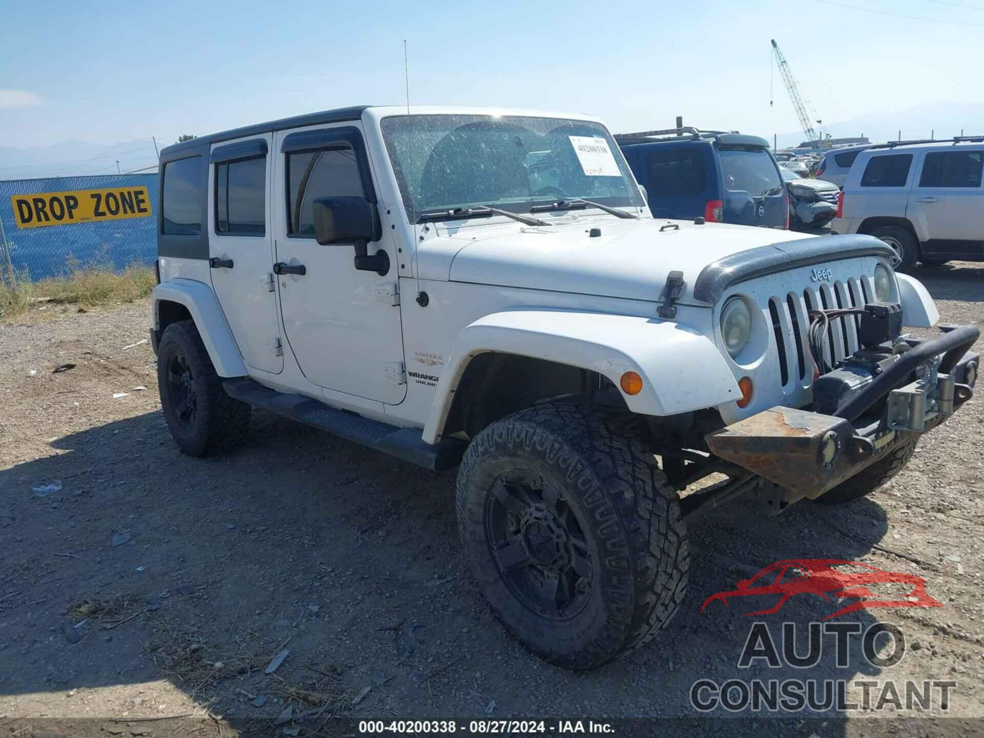 JEEP WRANGLER UNLIMITED 2013 - 1C4BJWEG8DL594534