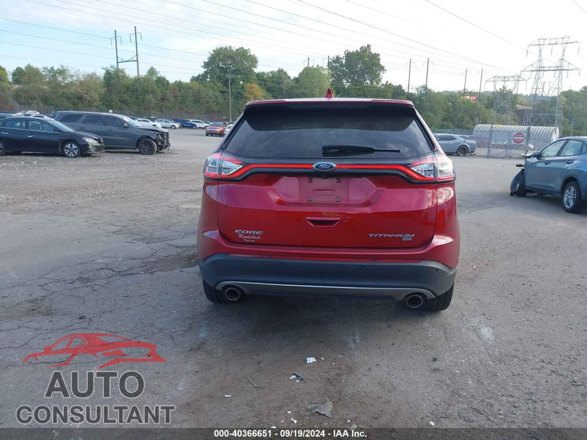 FORD EDGE 2016 - 2FMPK4K83GBC39534