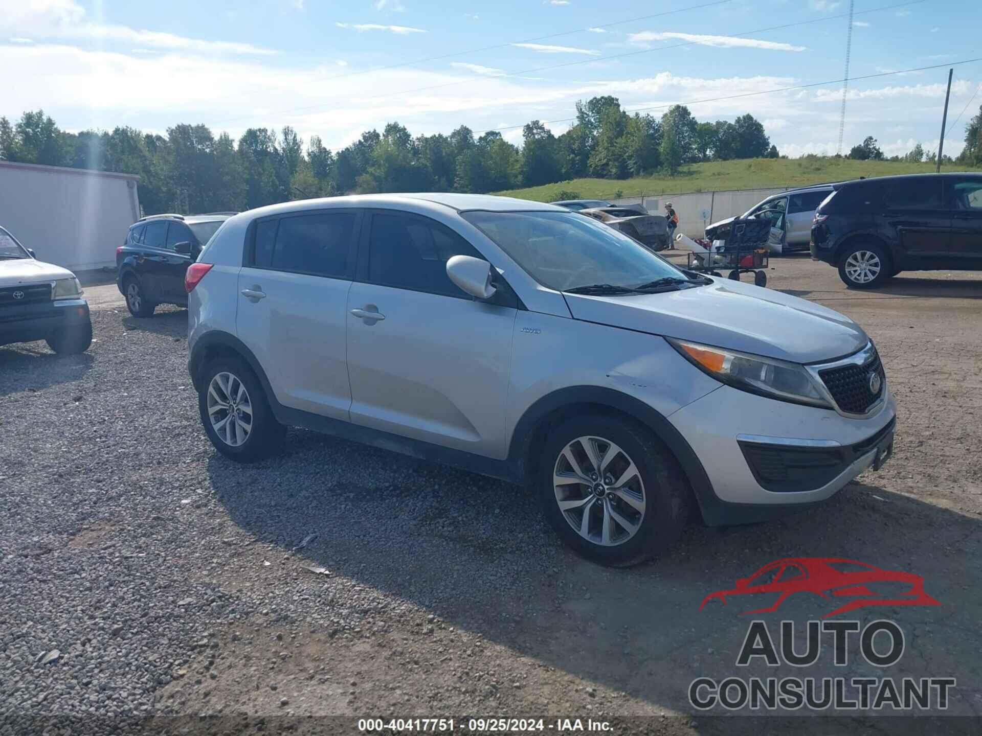 KIA SPORTAGE 2015 - KNDPBCAC0F7758181