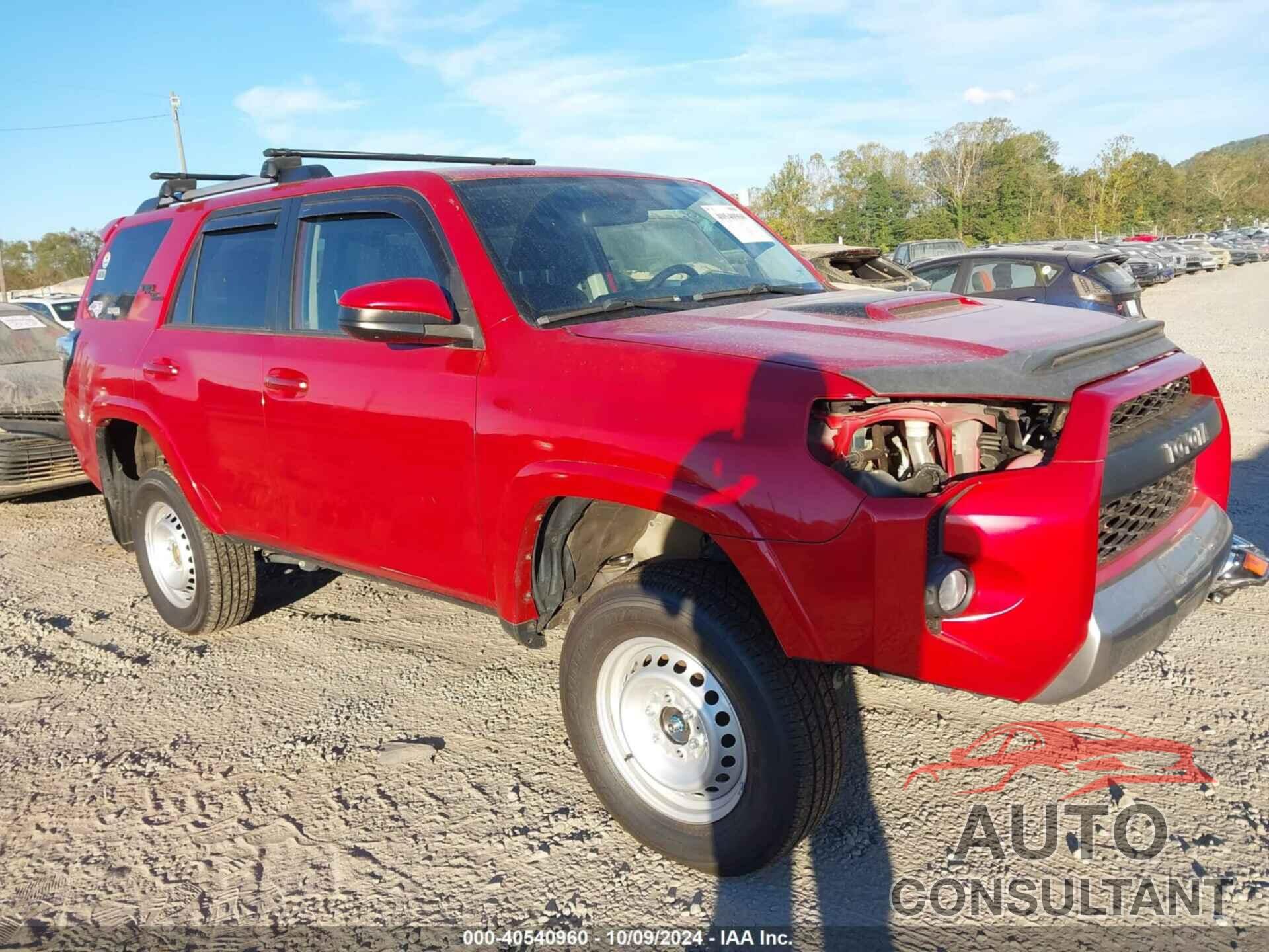 TOYOTA 4RUNNER 2018 - JTEBU5JR4J5561650