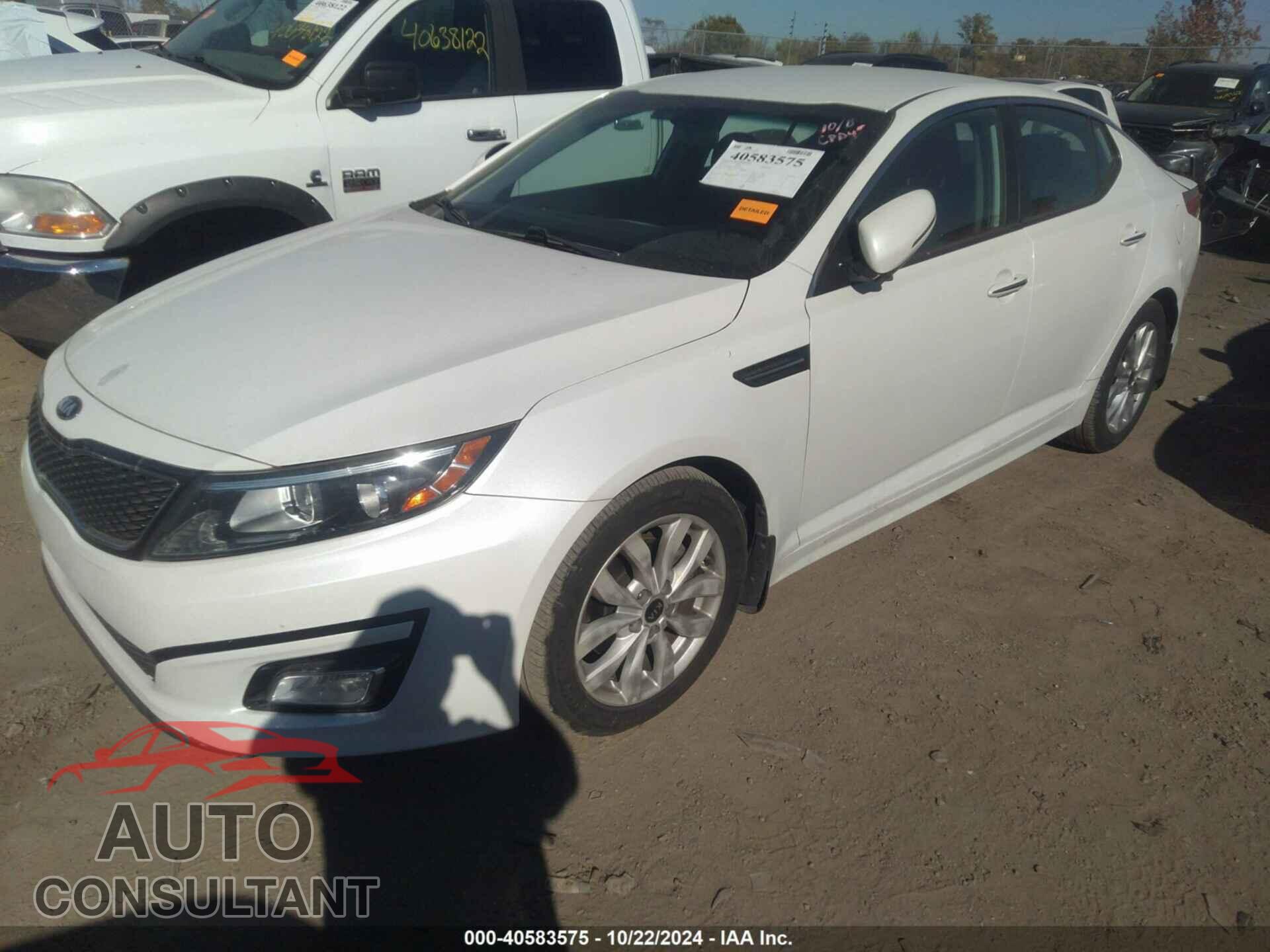 KIA OPTIMA 2015 - KNAGM4A75F5614122