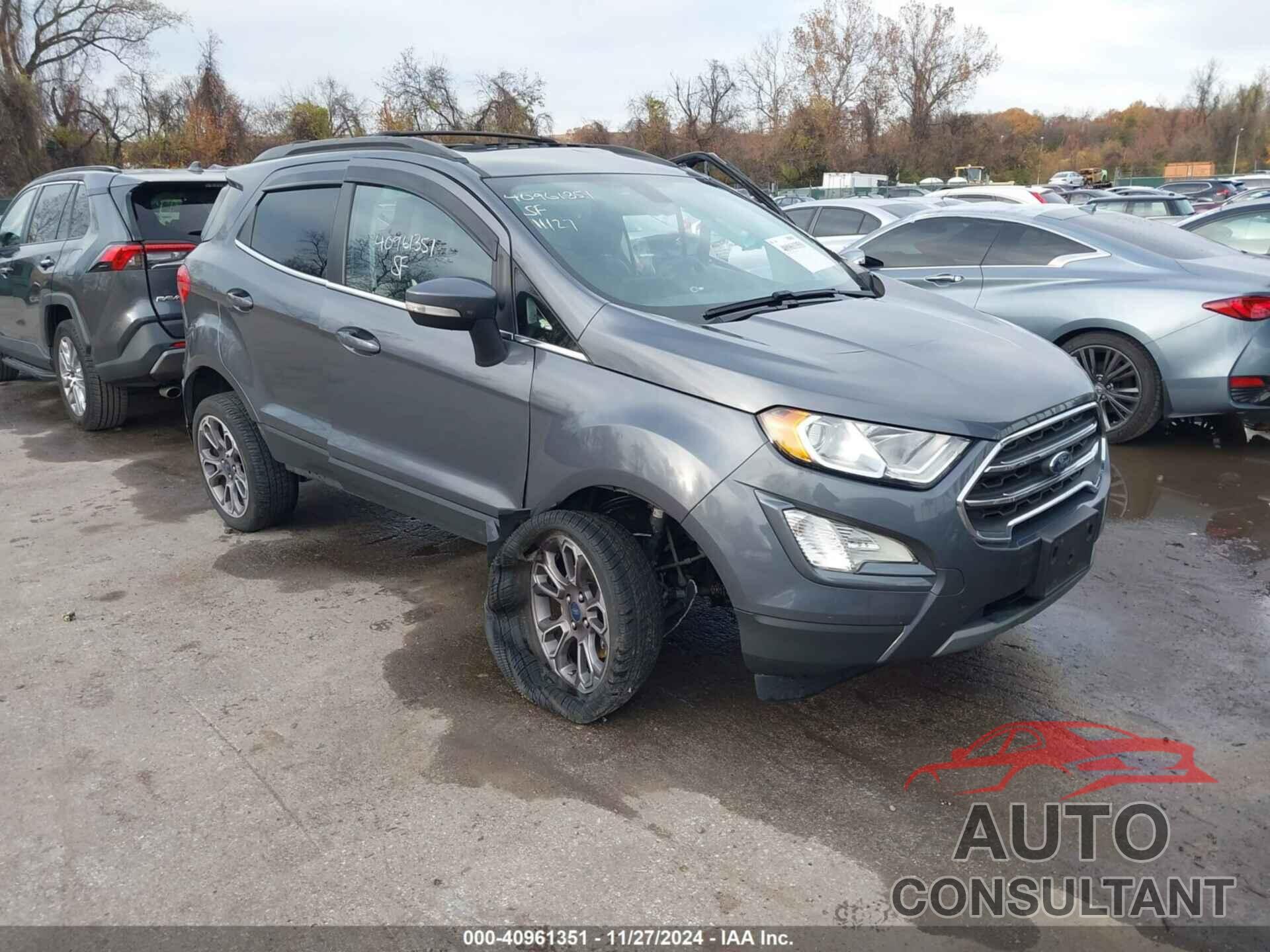 FORD ECOSPORT 2021 - MAJ6S3KL0MC403516