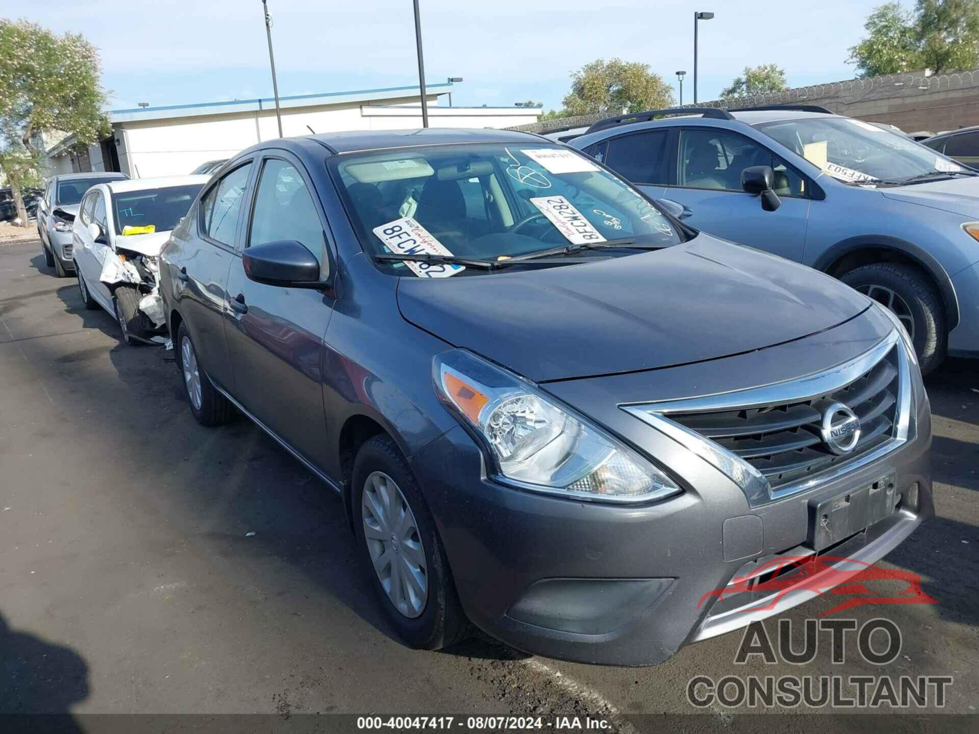 NISSAN VERSA 2018 - 3N1CN7AP2JL887501