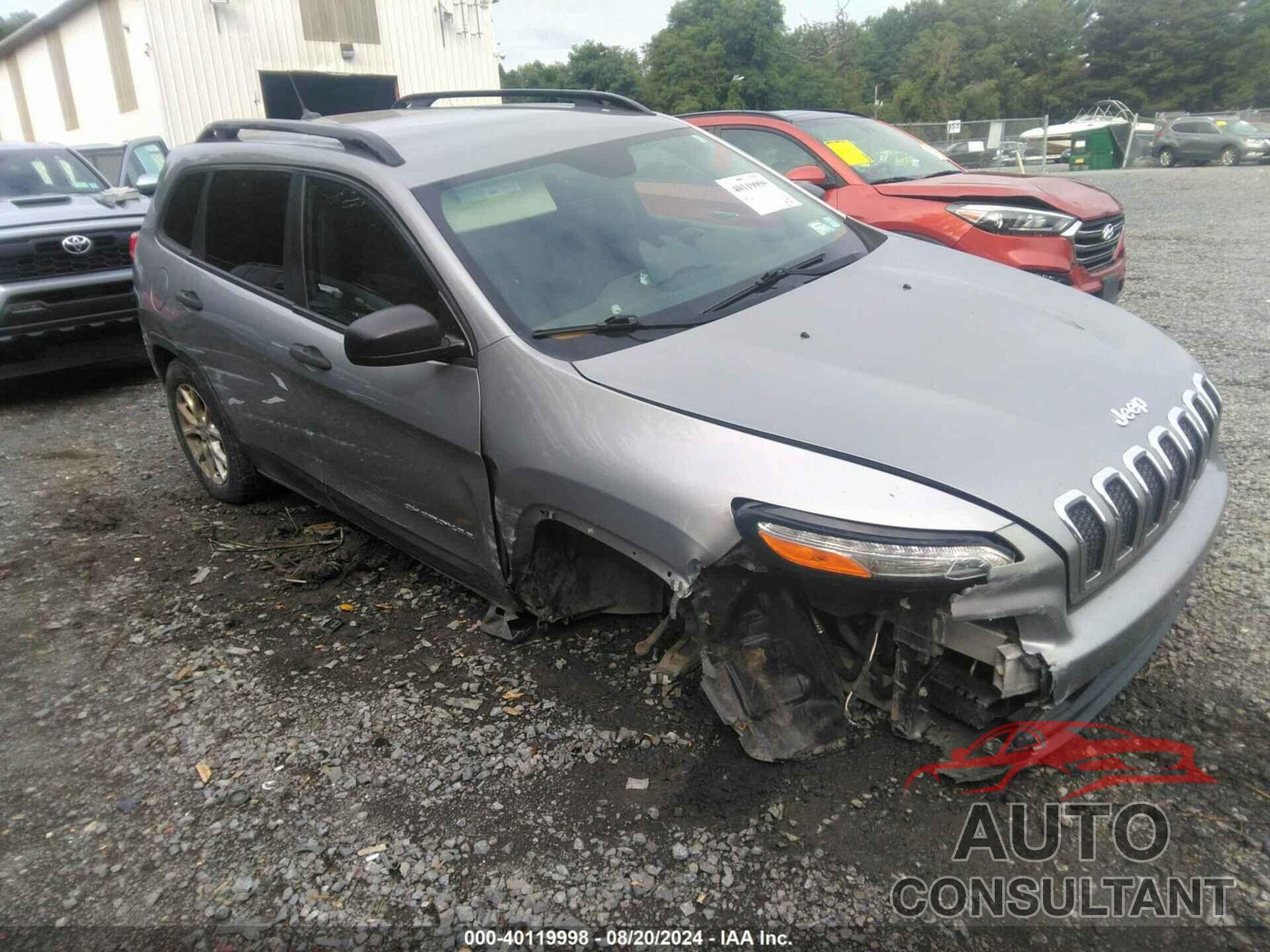 JEEP CHEROKEE 2016 - 1C4PJMAB7GW182919