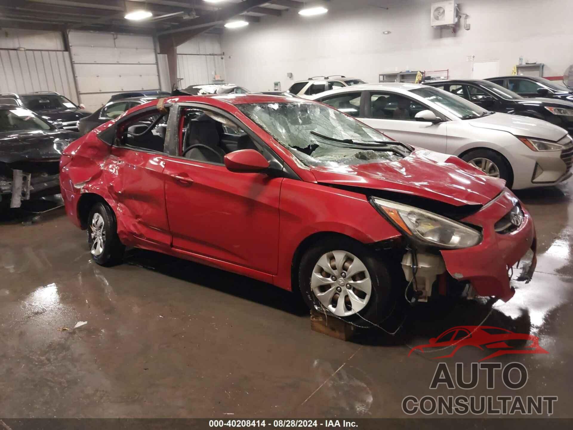 HYUNDAI ACCENT 2016 - KMHCT4AE9GU064221