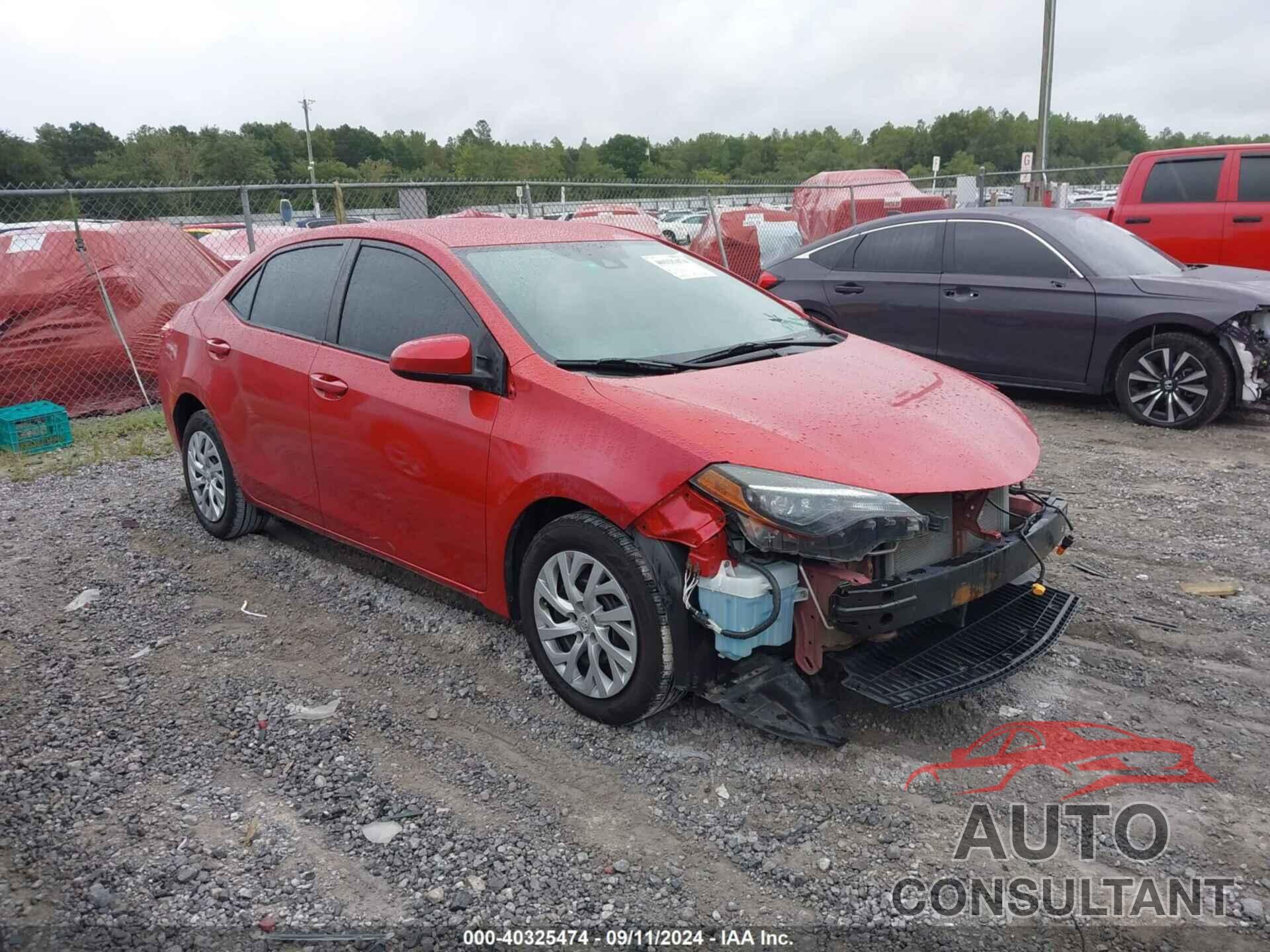 TOYOTA COROLLA 2019 - 5YFBURHE4KP905254