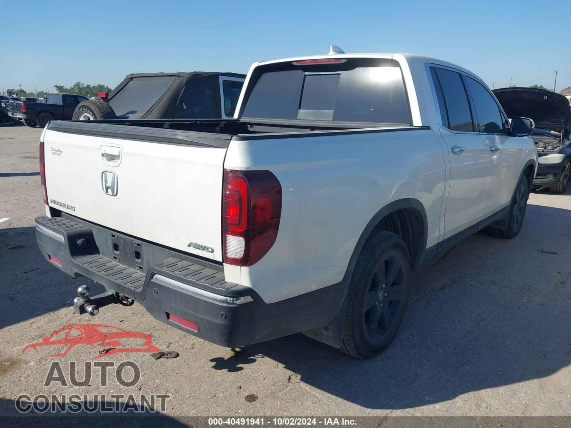 HONDA RIDGELINE 2017 - 5FPYK3F75HB034894