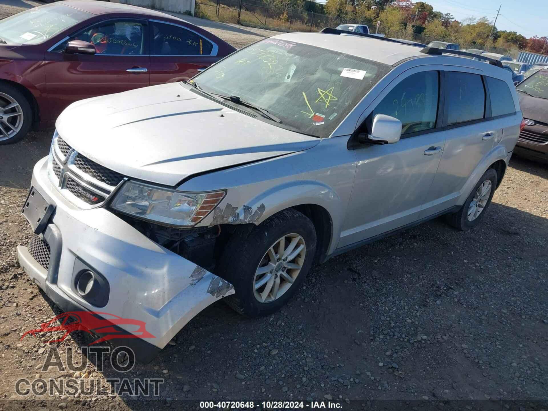 DODGE JOURNEY 2013 - 3C4PDDBG6DT635155