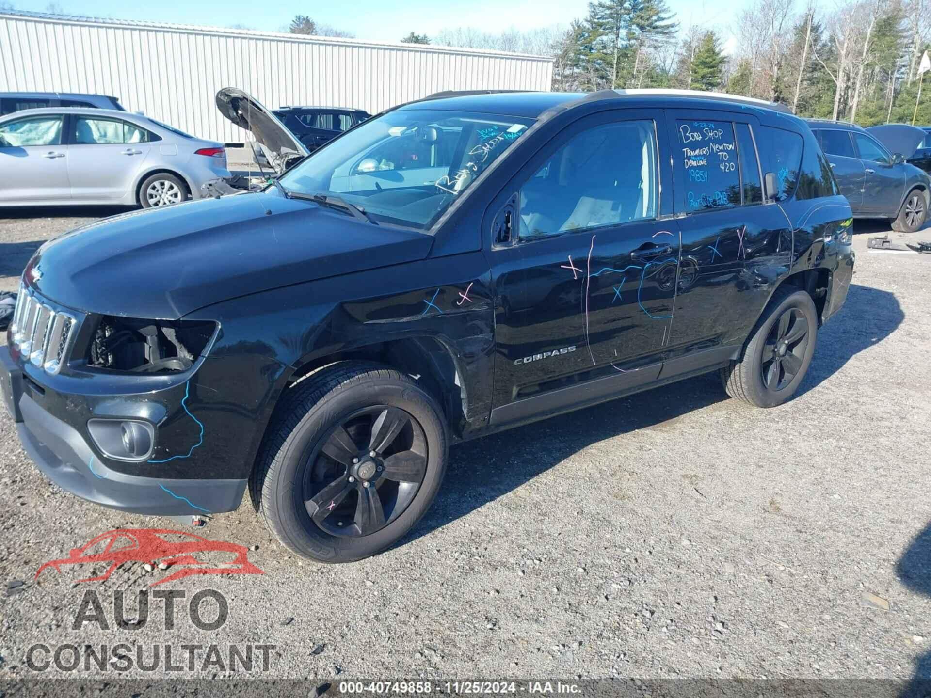 JEEP COMPASS 2017 - 1C4NJDBB5HD104996