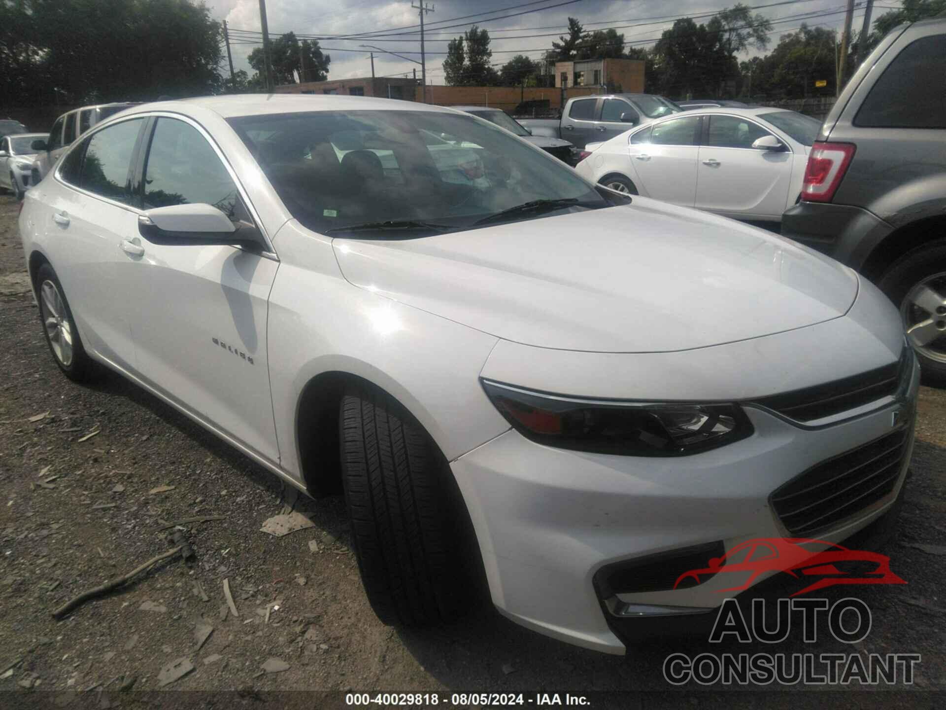 CHEVROLET MALIBU 2016 - 1G1ZE5ST3GF324038