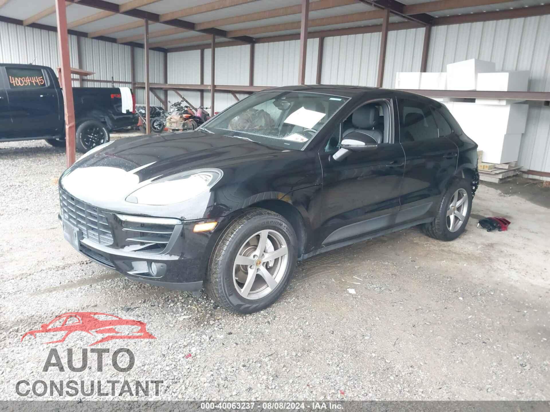 PORSCHE MACAN 2017 - WP1AA2A50HLB83755