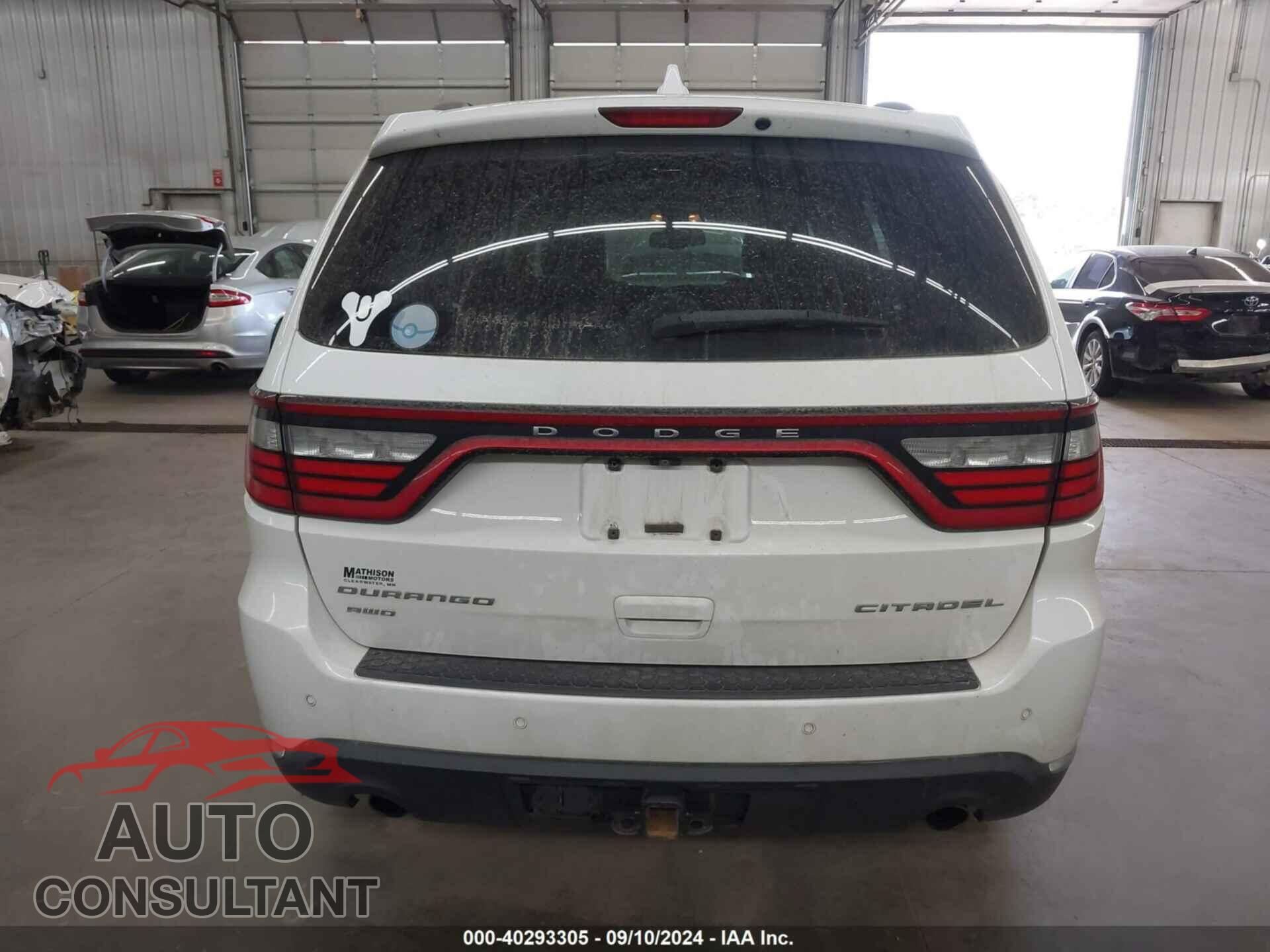 DODGE DURANGO 2014 - 1C4RDJEG1EC306833