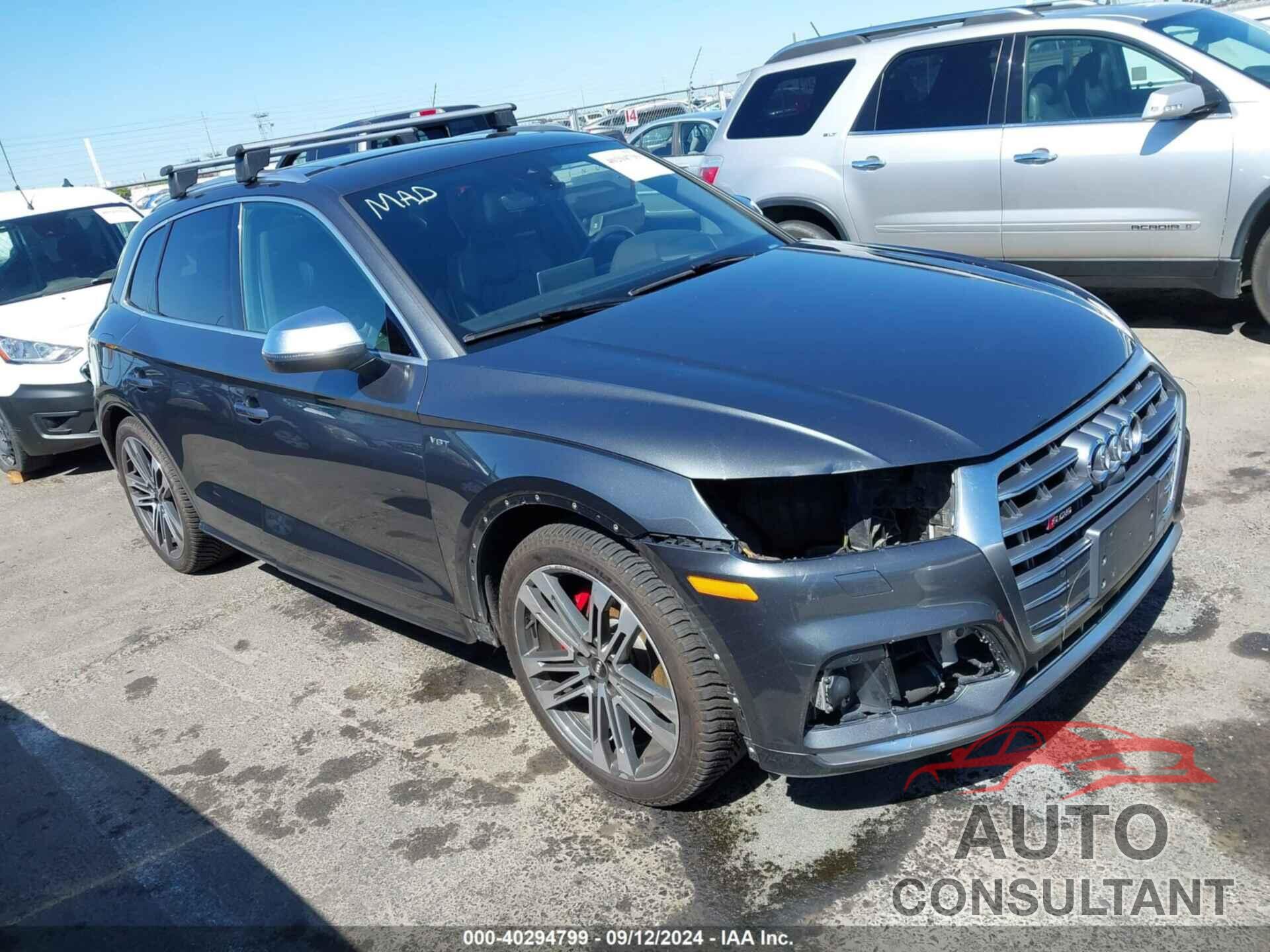 AUDI SQ5 2018 - WA1C4AFY1J2148985