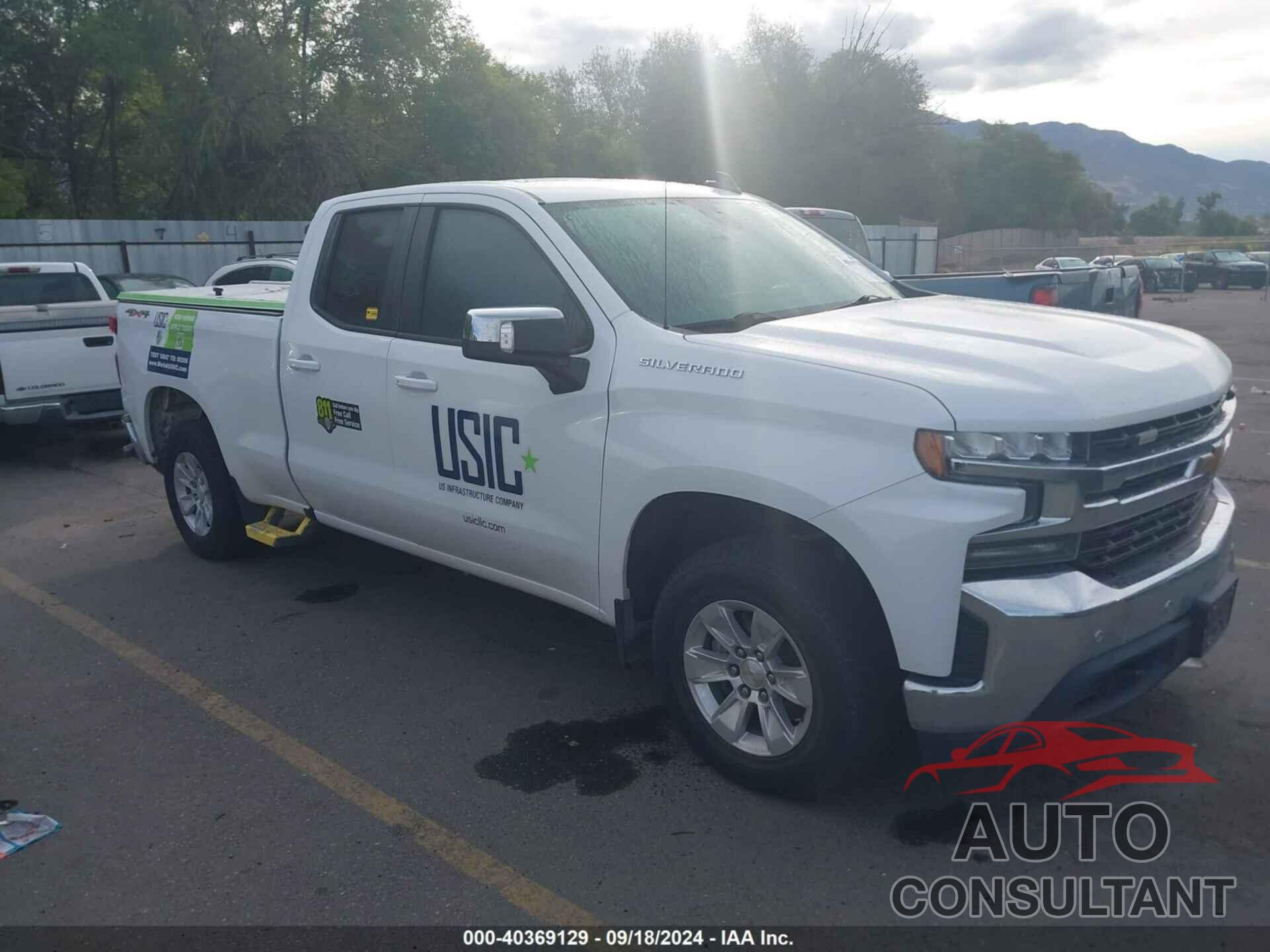 CHEVROLET SILVERADO 1500 2020 - 1GCRYDED8LZ193632