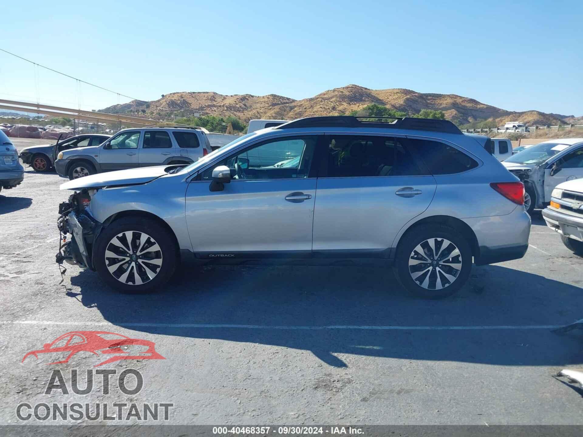 SUBARU OUTBACK 2016 - 4S4BSANC6G3353889