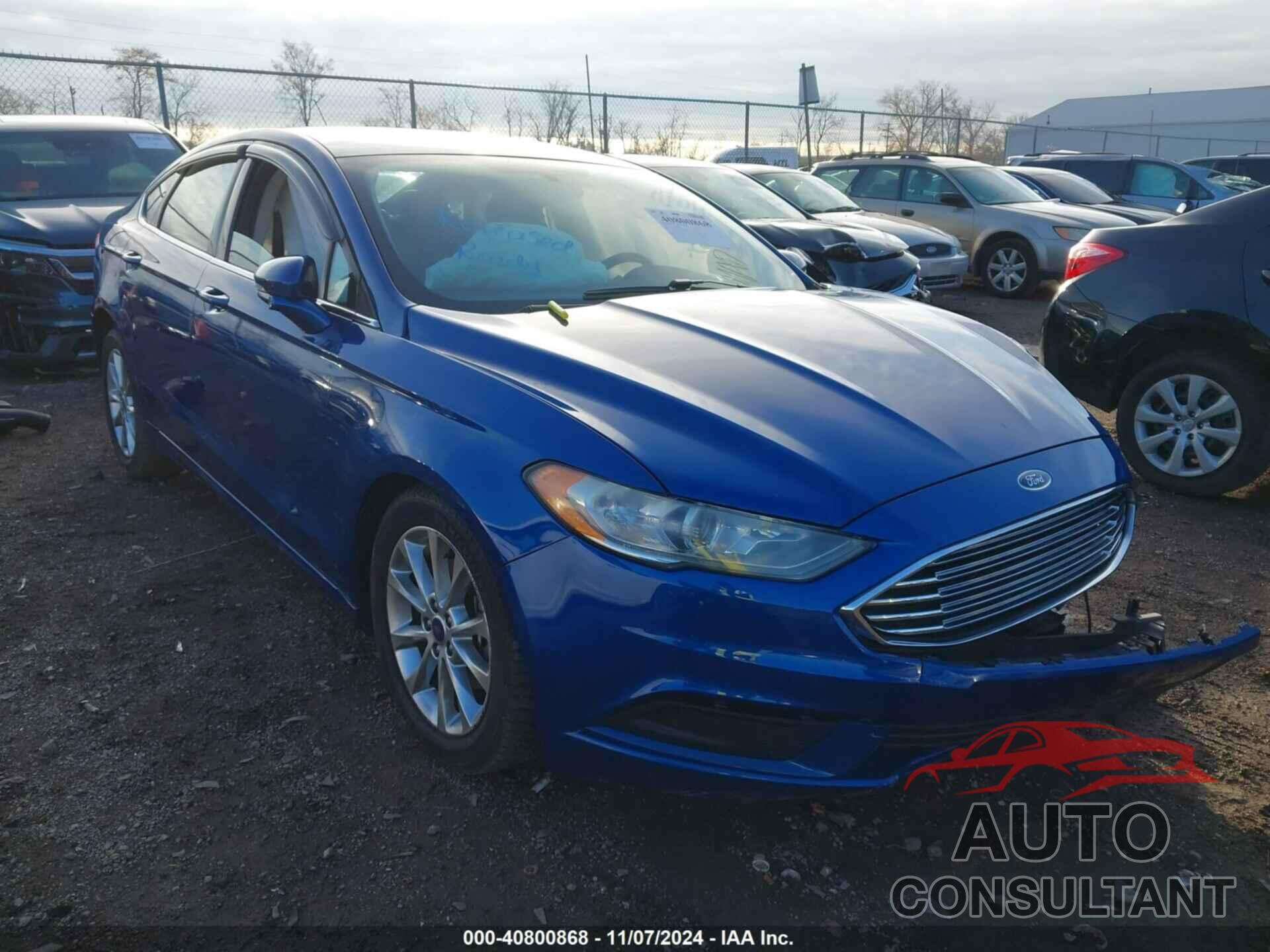 FORD FUSION 2017 - 3FA6P0H71HR220059