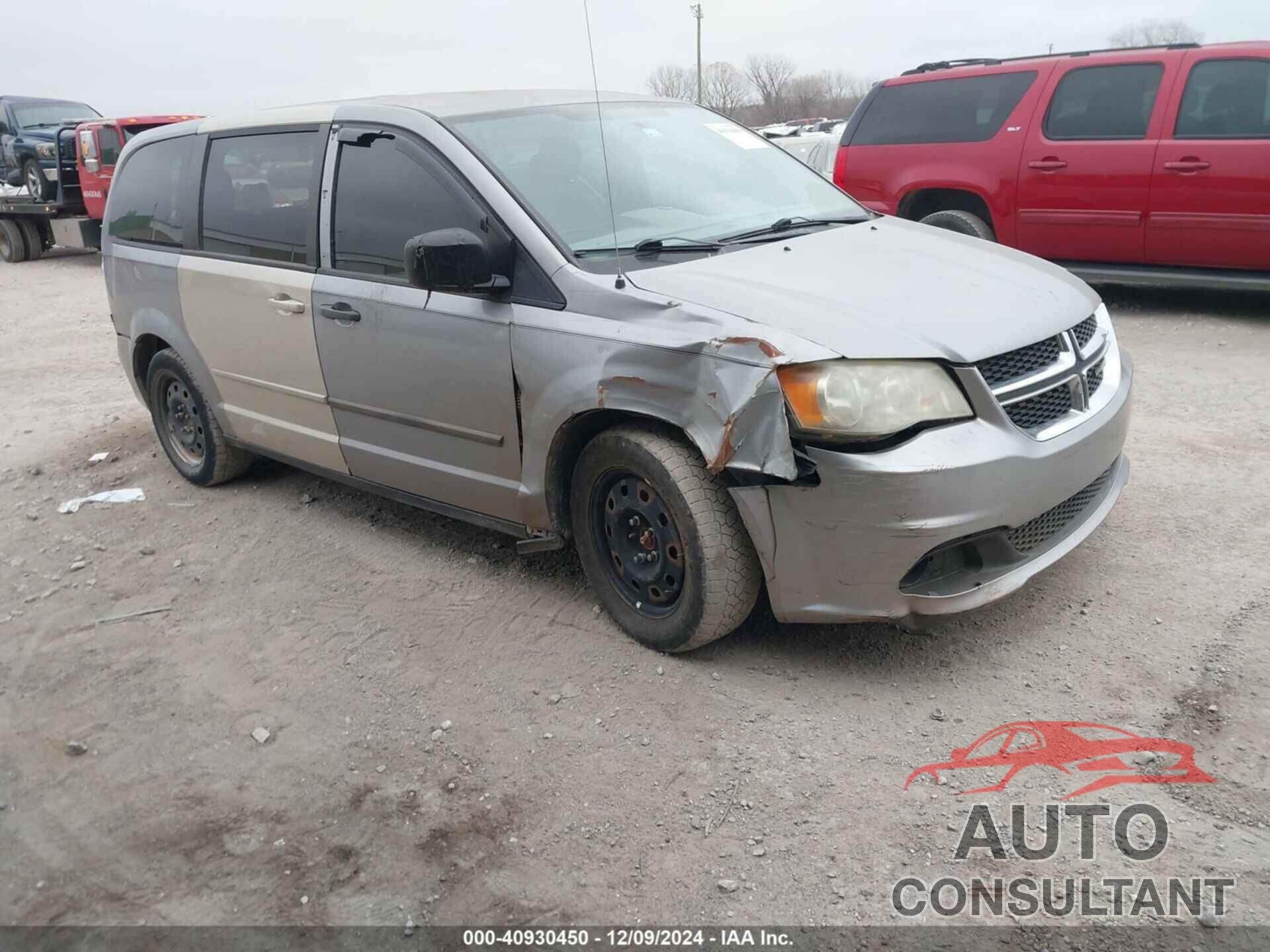 DODGE GRAND CARAVAN 2014 - 2C4RDGBGXER274589