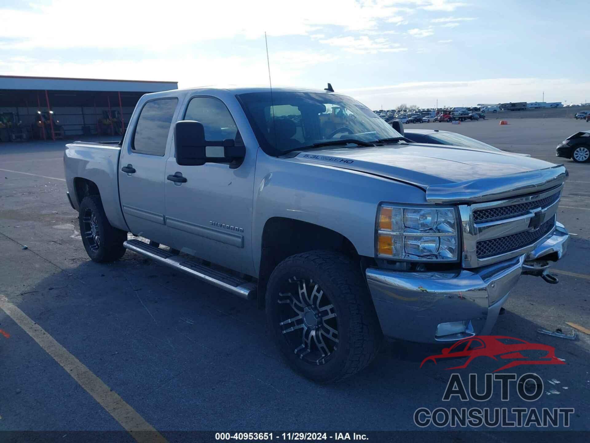 CHEVROLET SILVERADO 1500 2012 - 1GCPKSE70CF141159