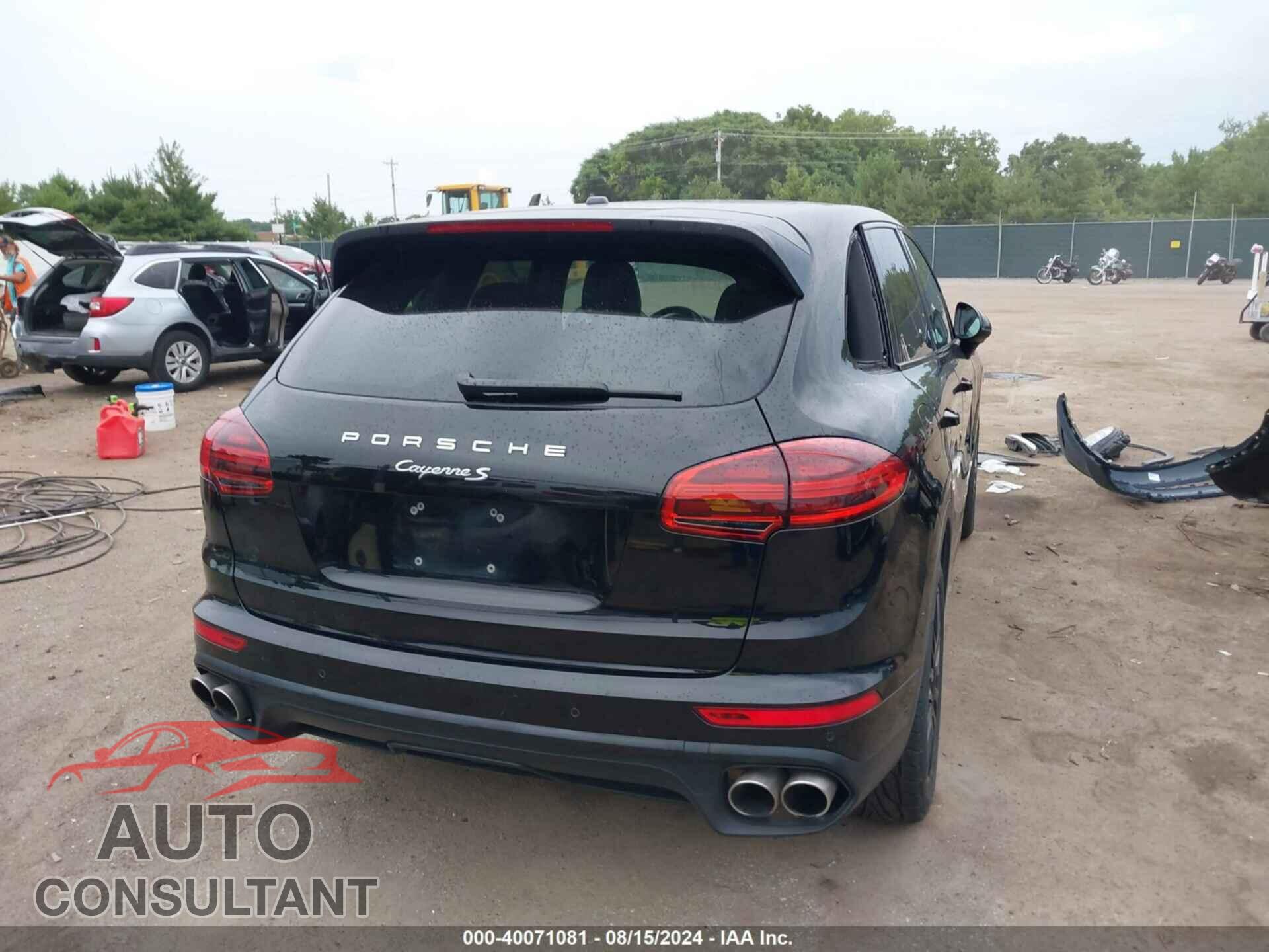 PORSCHE CAYENNE 2016 - WP1AB2A22GLA94576