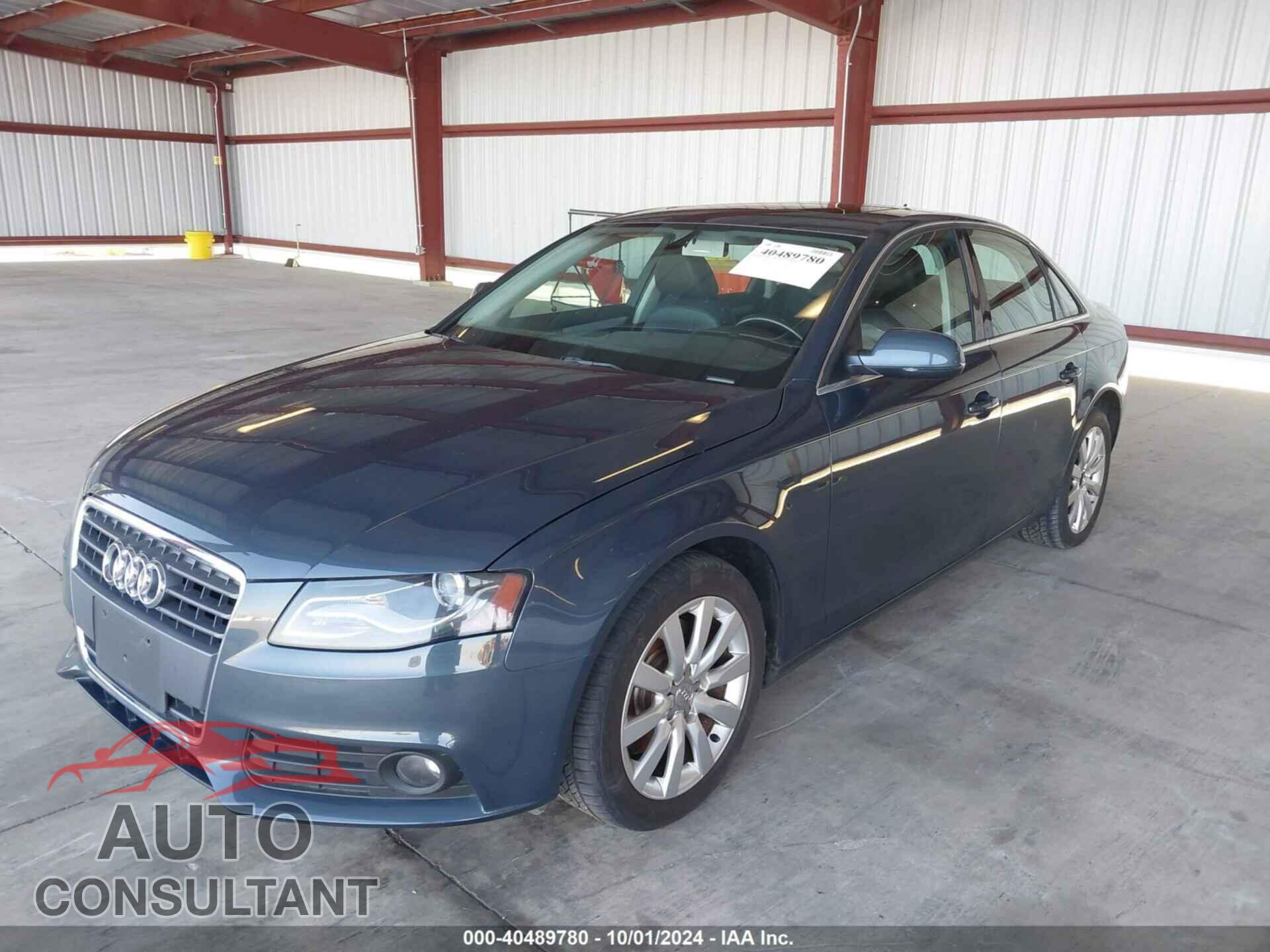AUDI A4 2010 - WAUEFAFL6AN030794