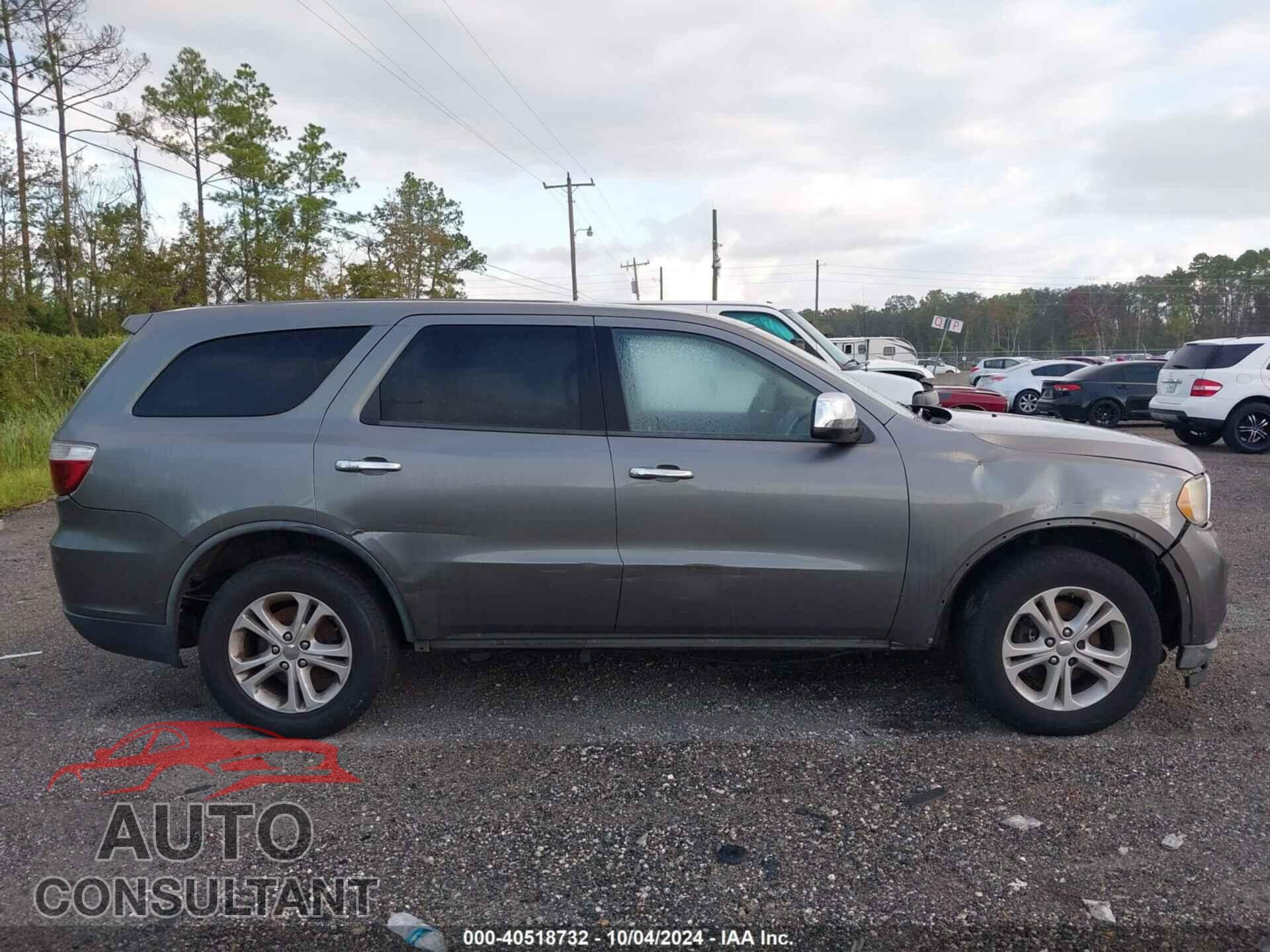 DODGE DURANGO 2011 - 1D4RD2GG1BC742101