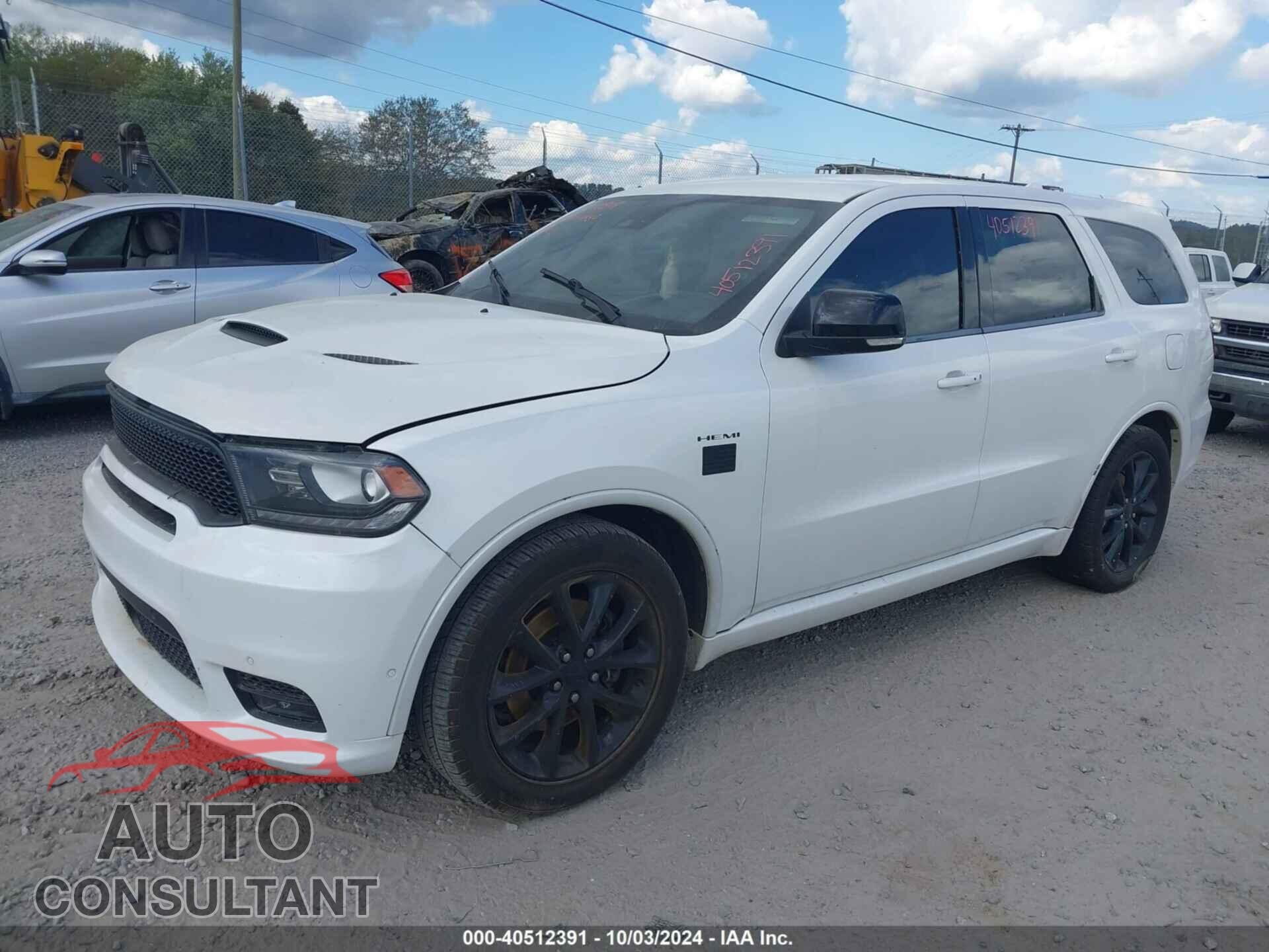 DODGE DURANGO 2018 - 1C4SDHCT7JC279609