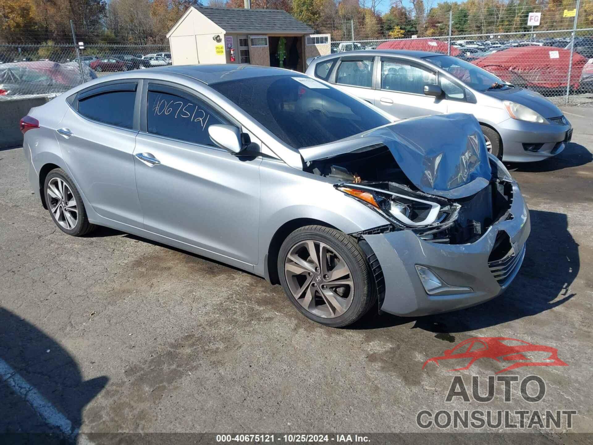 HYUNDAI ELANTRA 2015 - 5NPDH4AE0FH612836