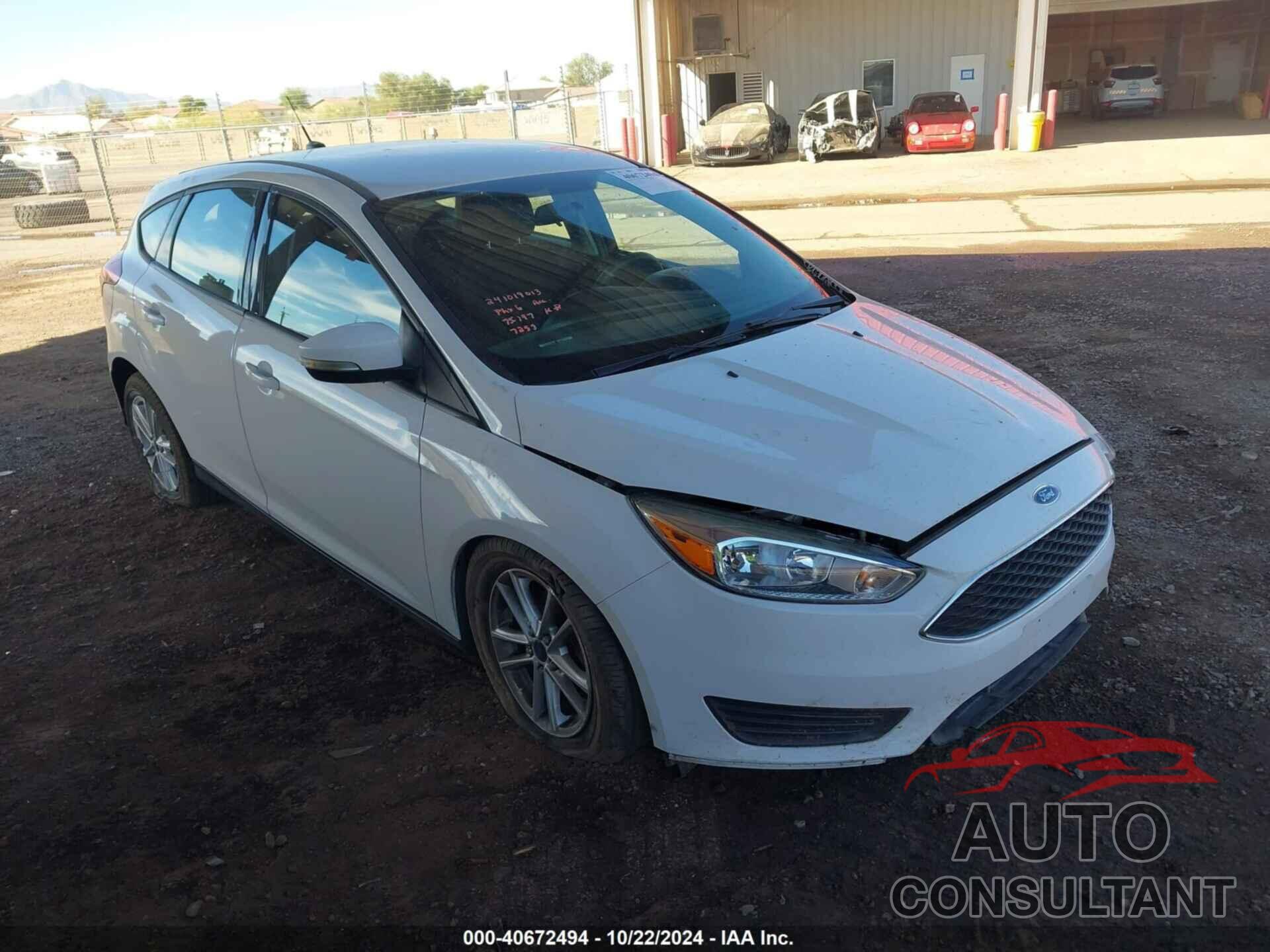 FORD FOCUS 2015 - 1FADP3K23FL307253