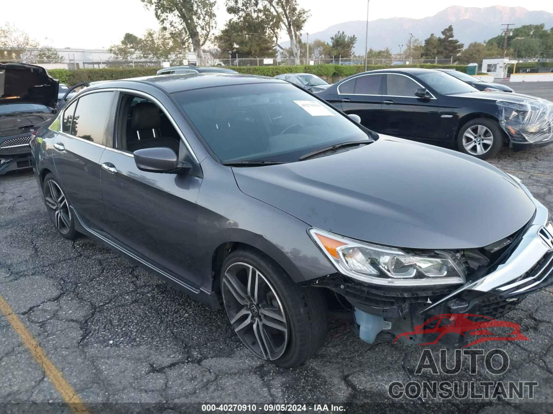 HONDA ACCORD 2017 - 1HGCR2F57HA214105