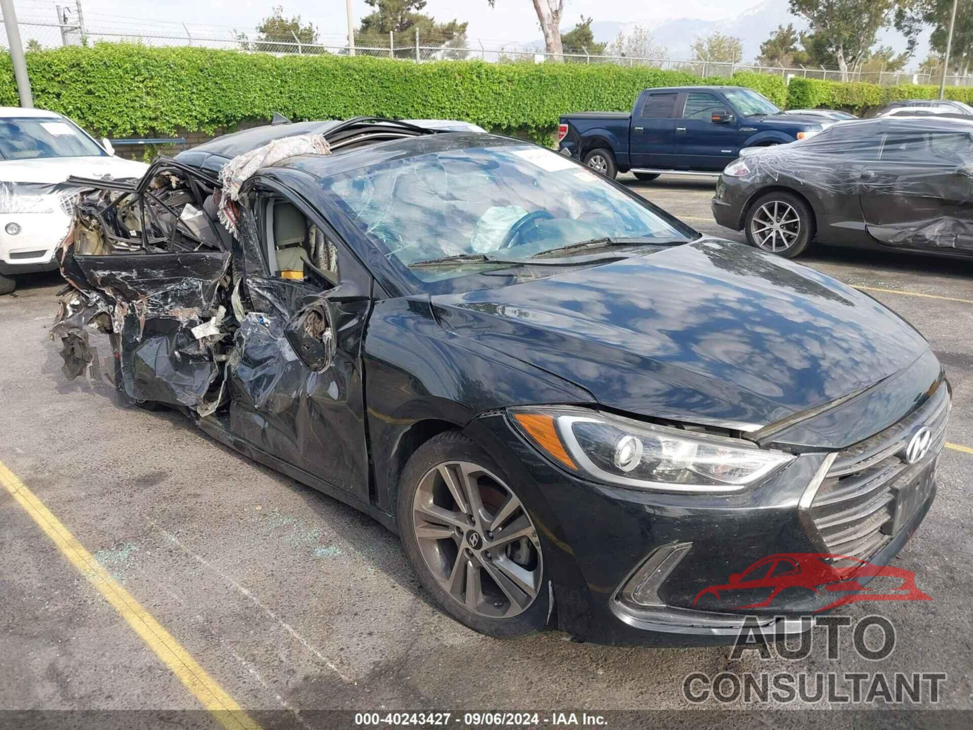 HYUNDAI ELANTRA 2017 - 5NPD84LF7HH167407