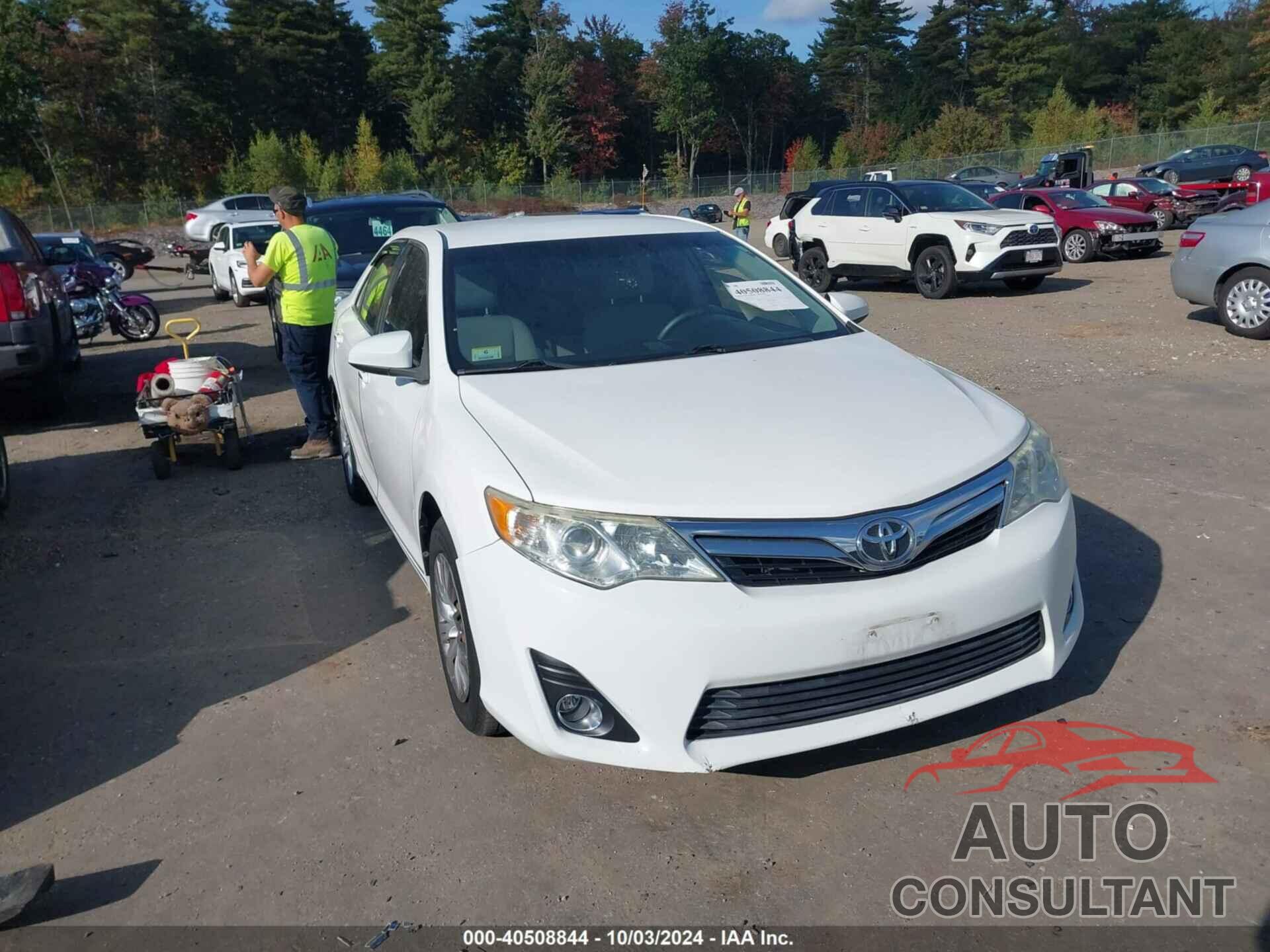 TOYOTA CAMRY 2012 - 4T1BF1FK0CU514235