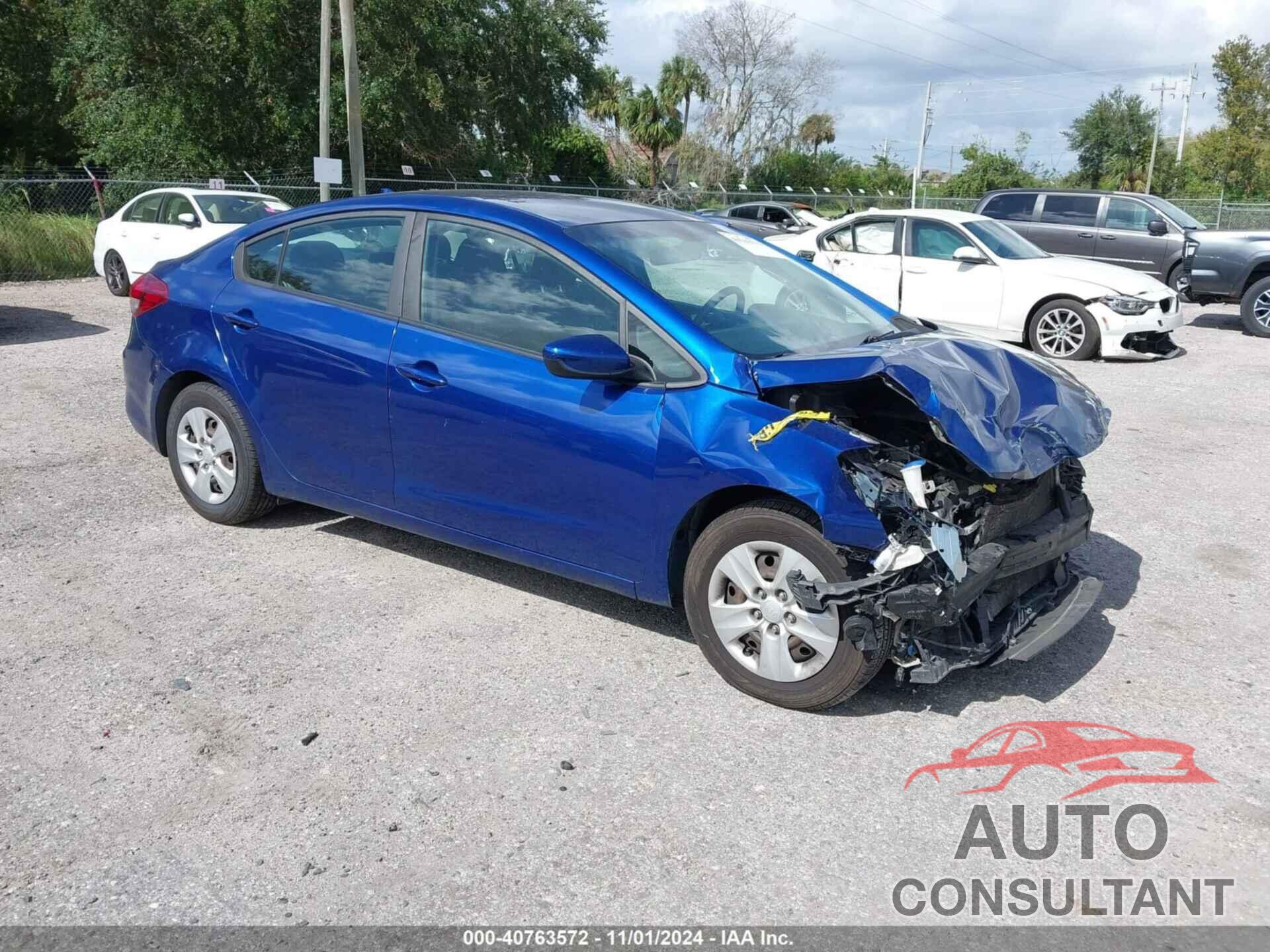 KIA FORTE 2017 - 3KPFK4A71HE073663