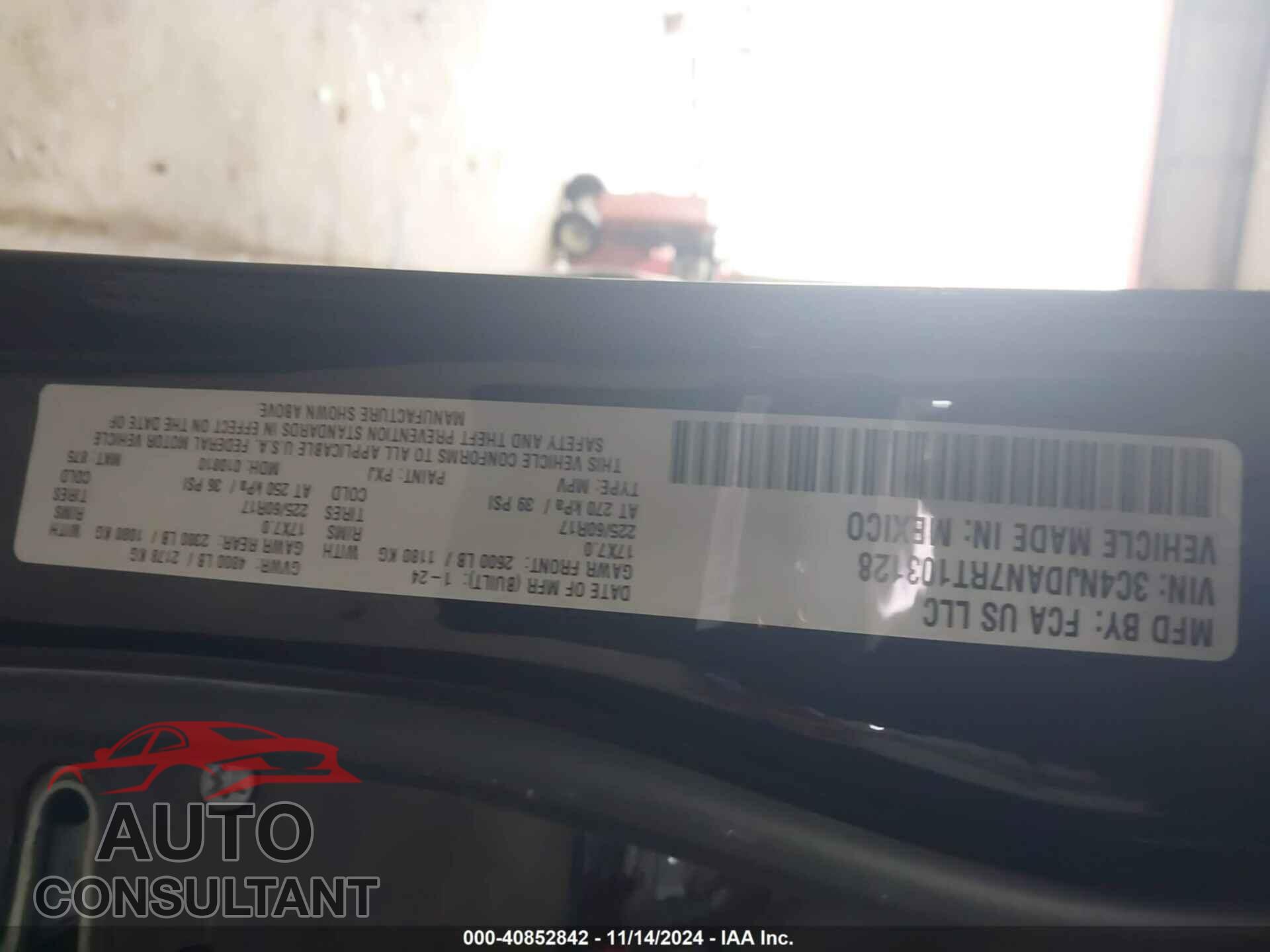 JEEP COMPASS 2024 - 3C4NJDAN7RT103128