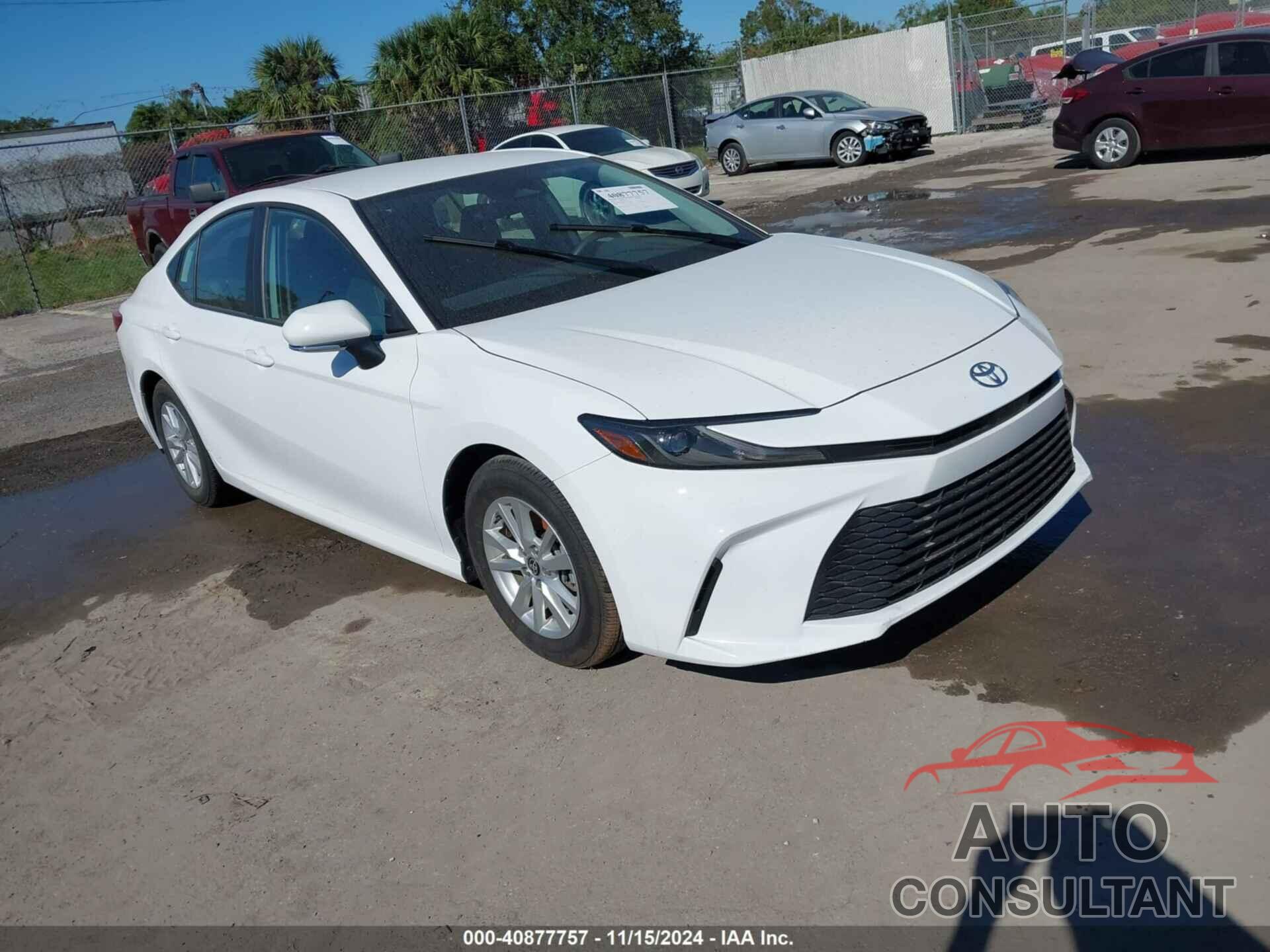 TOYOTA CAMRY 2025 - 4T1DAACK9SU520531