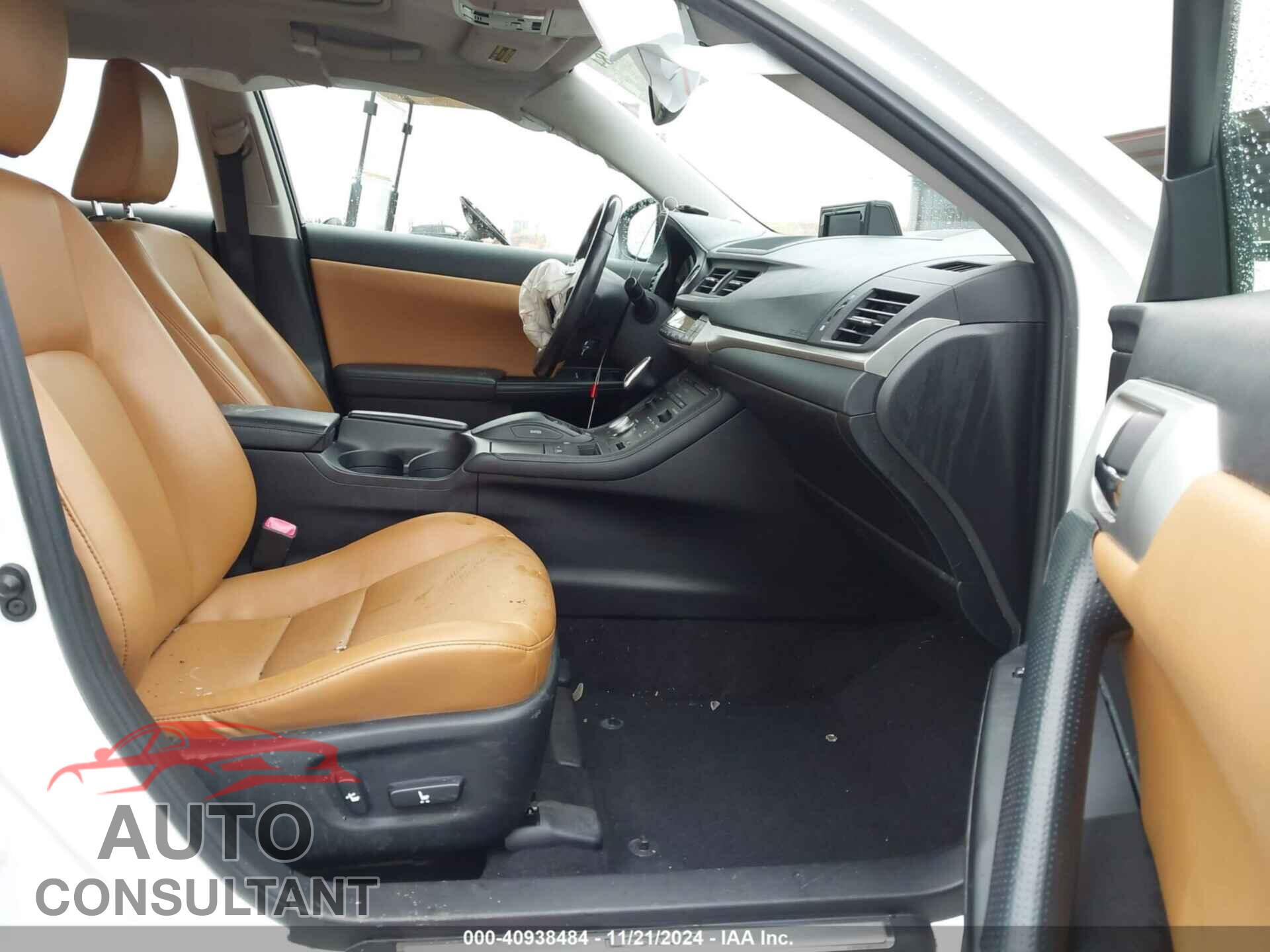 LEXUS CT 200H 2013 - JTHKD5BH4D2149694