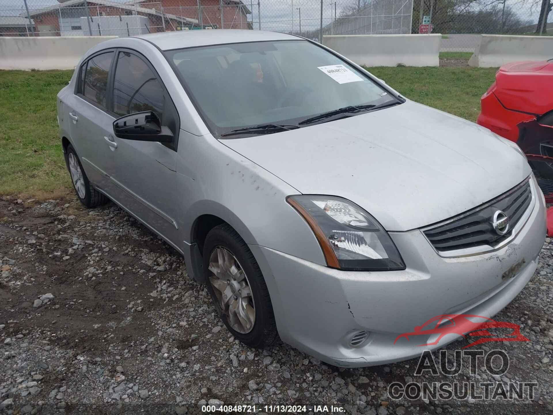 NISSAN SENTRA 2012 - 3N1AB6AP4CL639733